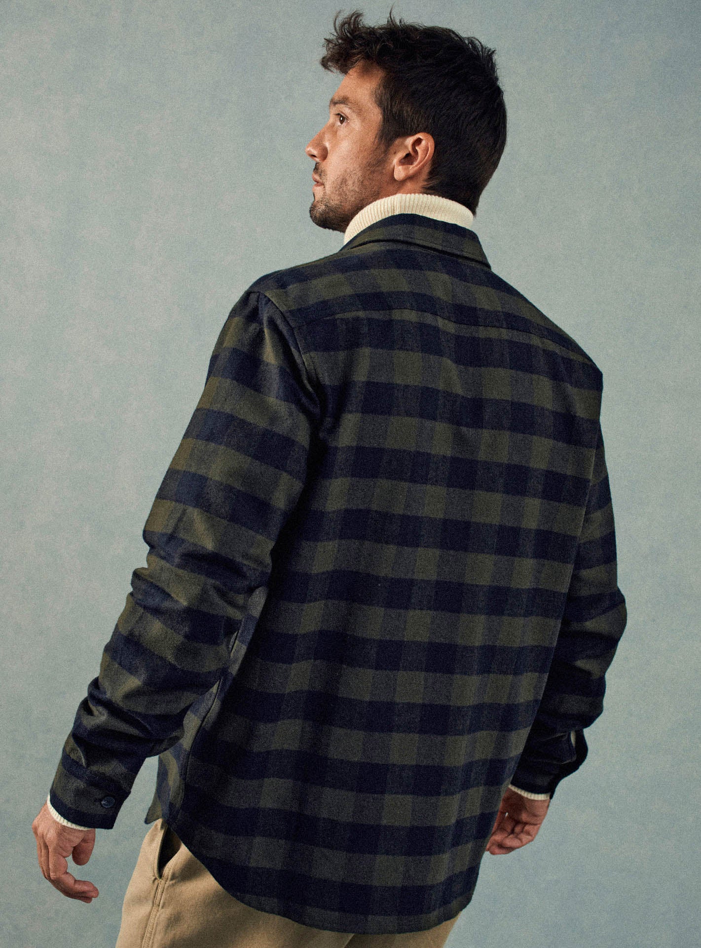 Surchemise Finn Khaki/Black