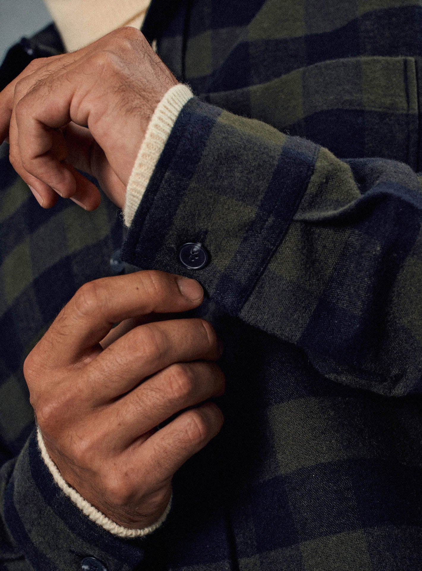 Surchemise Finn Khaki/Black