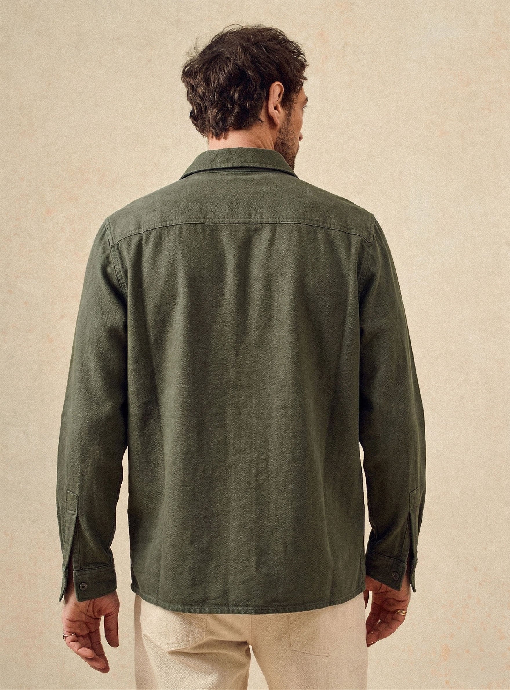 Sean Avocado Overshirt-2