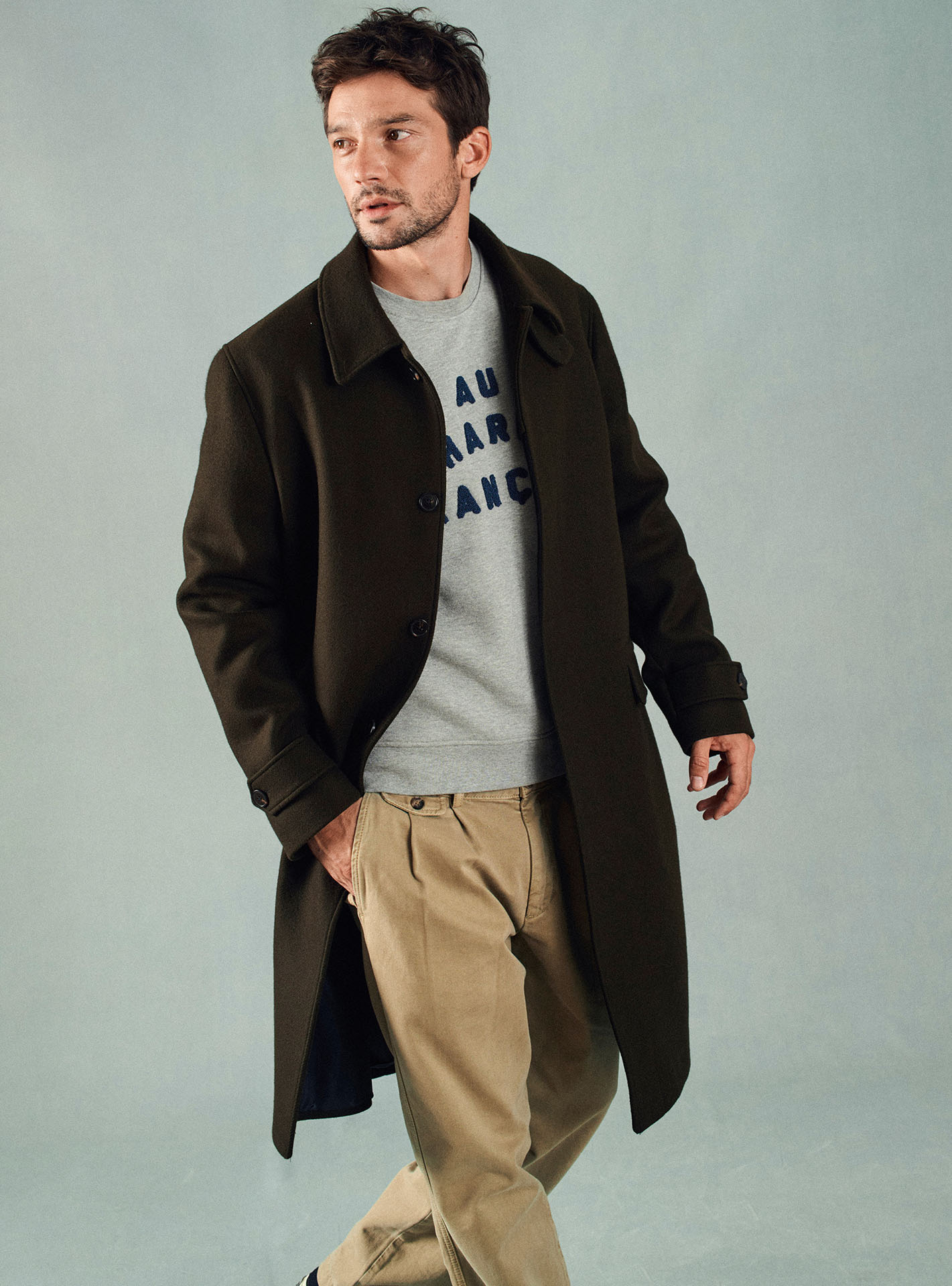 Sweat Legend Gris et Bleu Naval-5