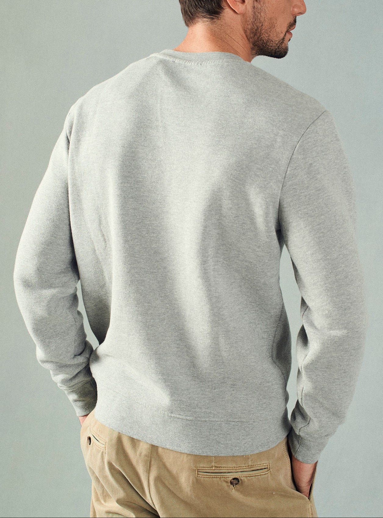 Sweat Legend Gris et Bleu Naval-4