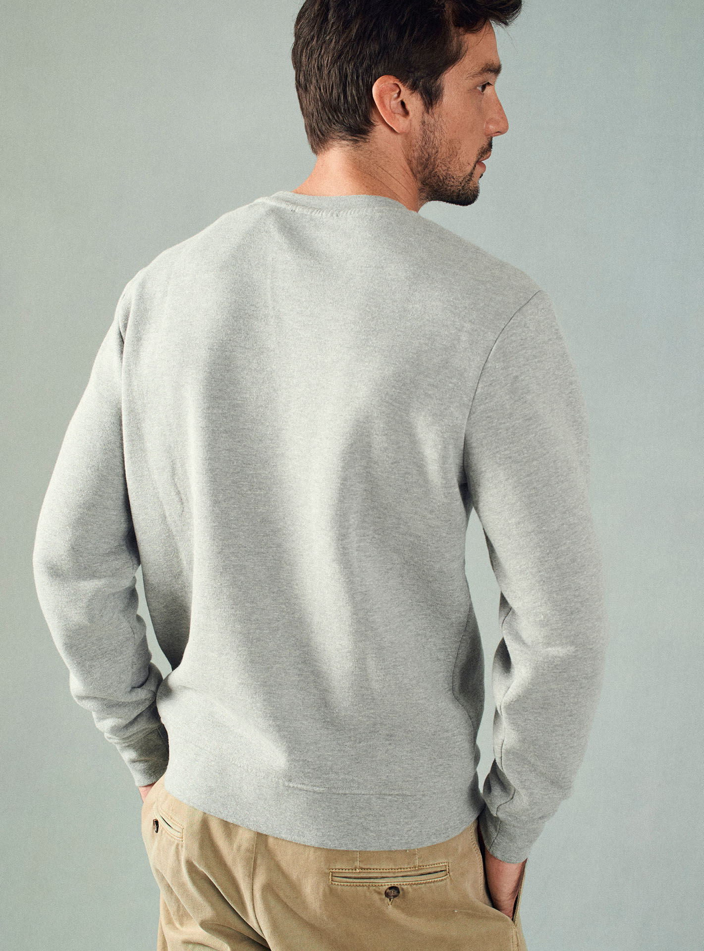 Sweat Legend Gris et Bleu Naval-4