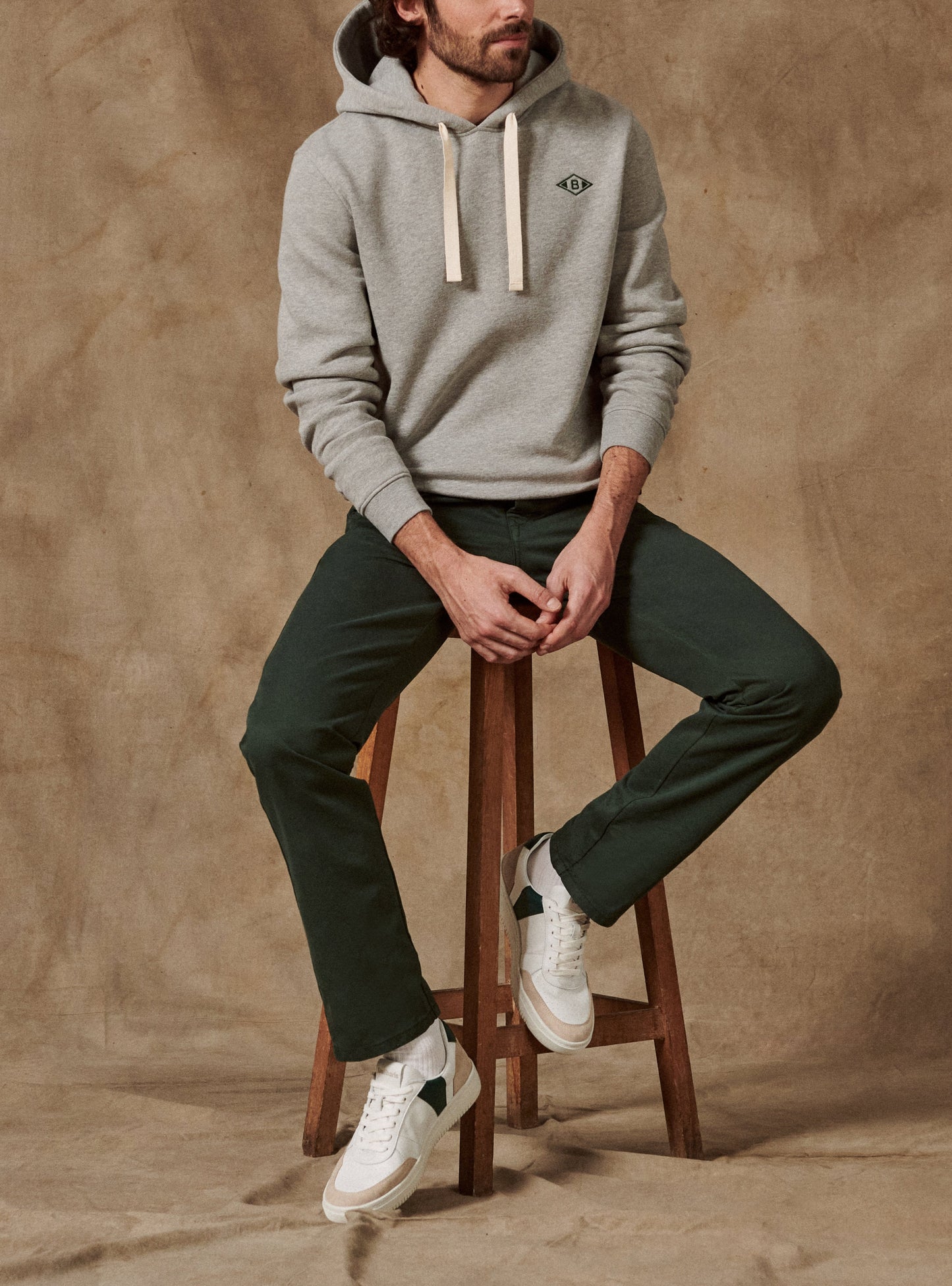 Sweat Freeman Mixed Grey