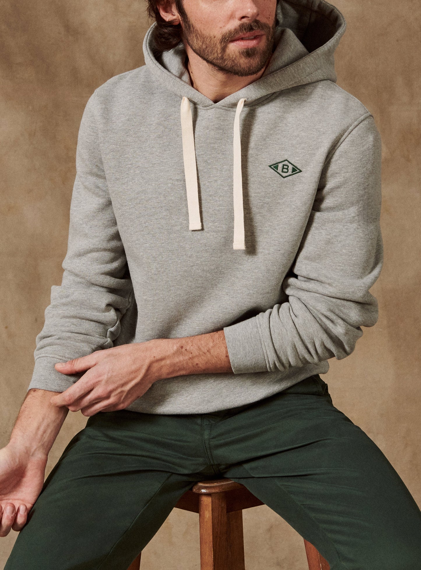 Sweat Freeman Mixed Grey