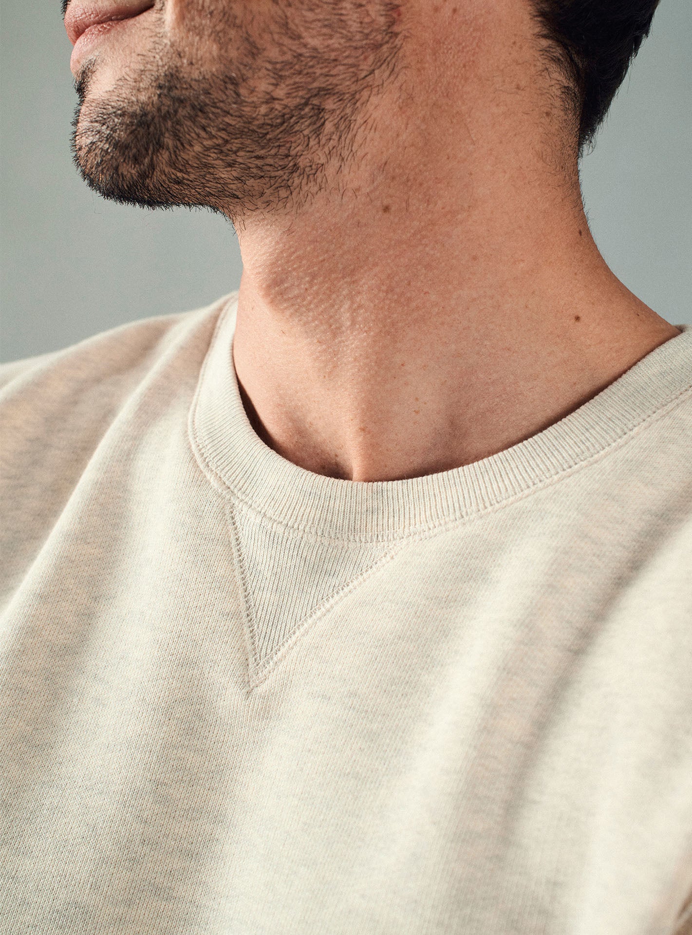 Sweat Gaspard Mixed Beige