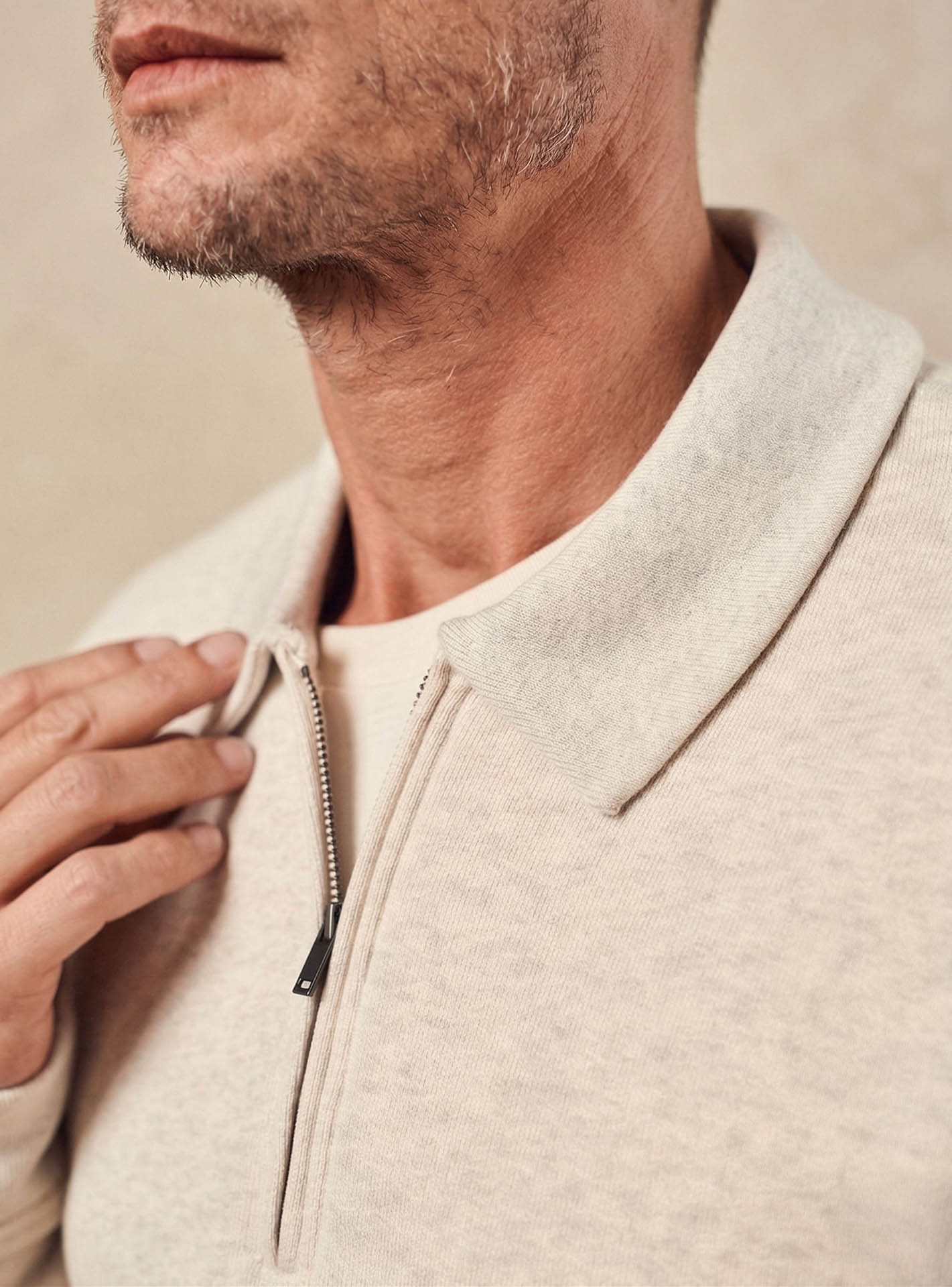 Sweat Edgar Mixed Beige-3