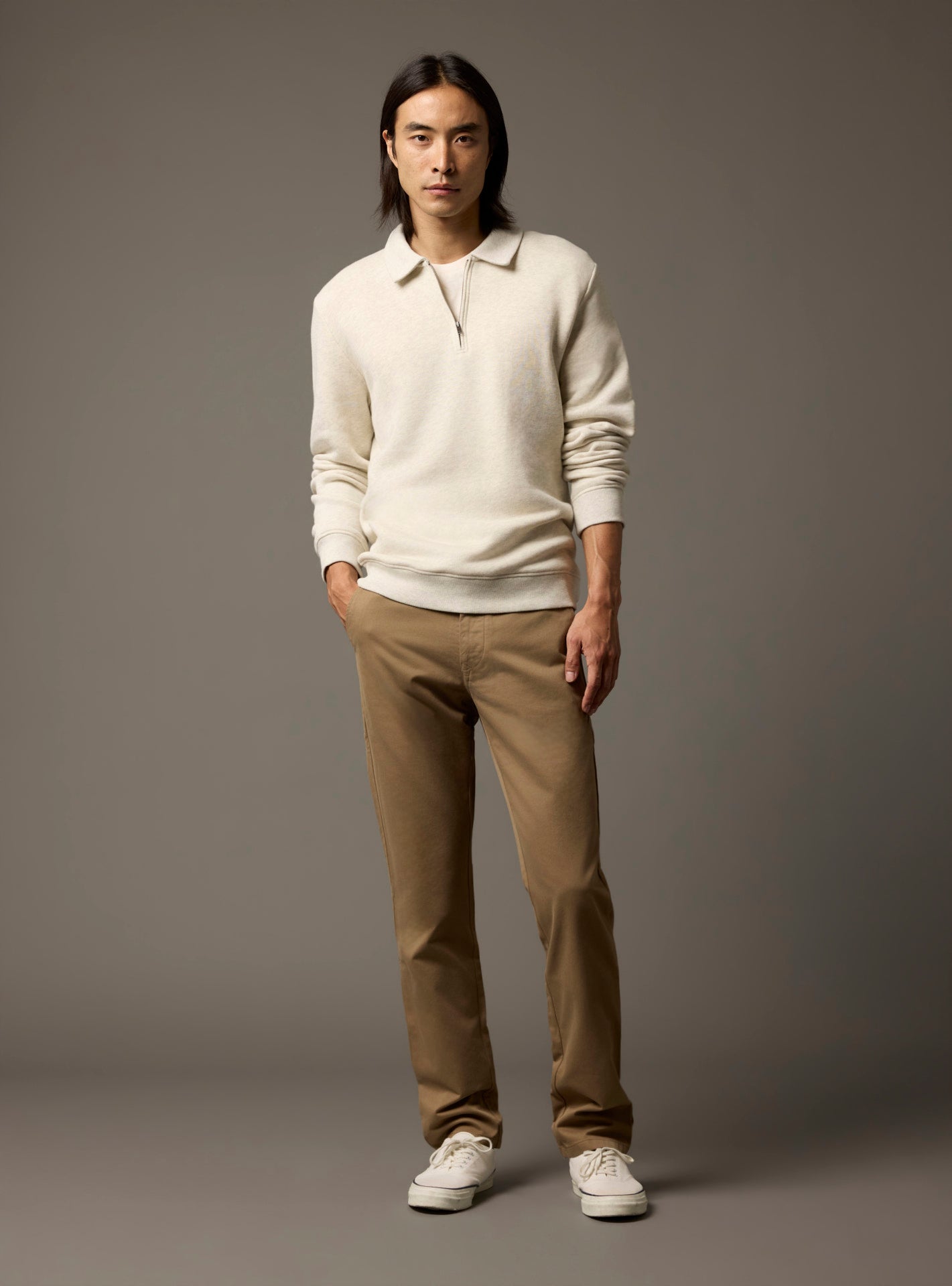 Sweat Edgar Mixed Beige-1