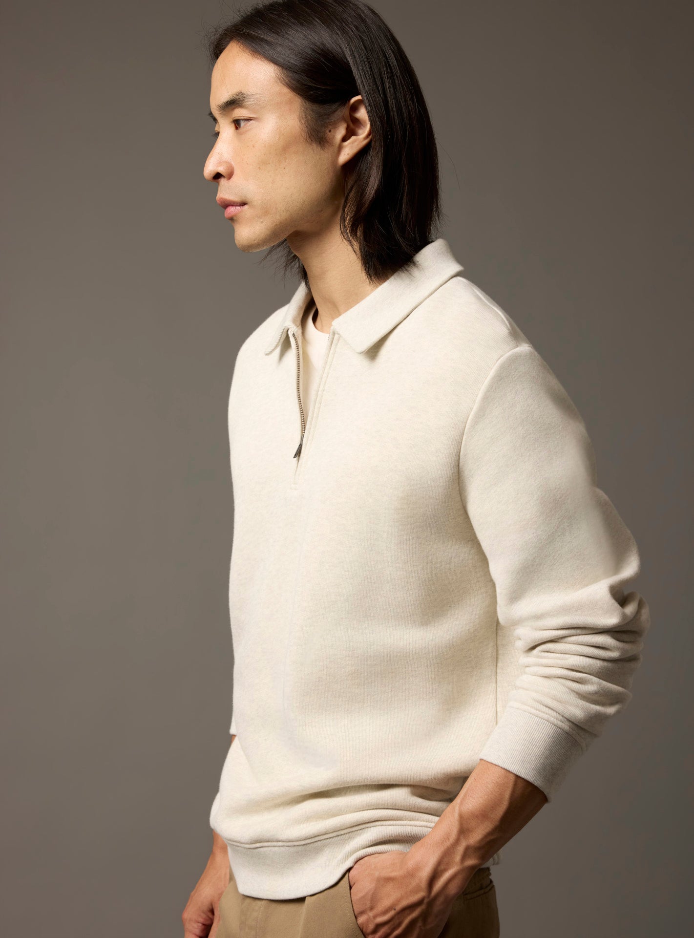 Sweat Edgar Mixed Beige-2