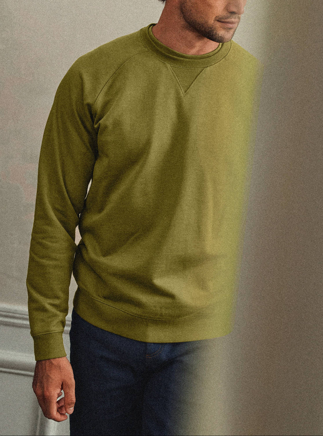 Danny Olive Sweatshirt-2