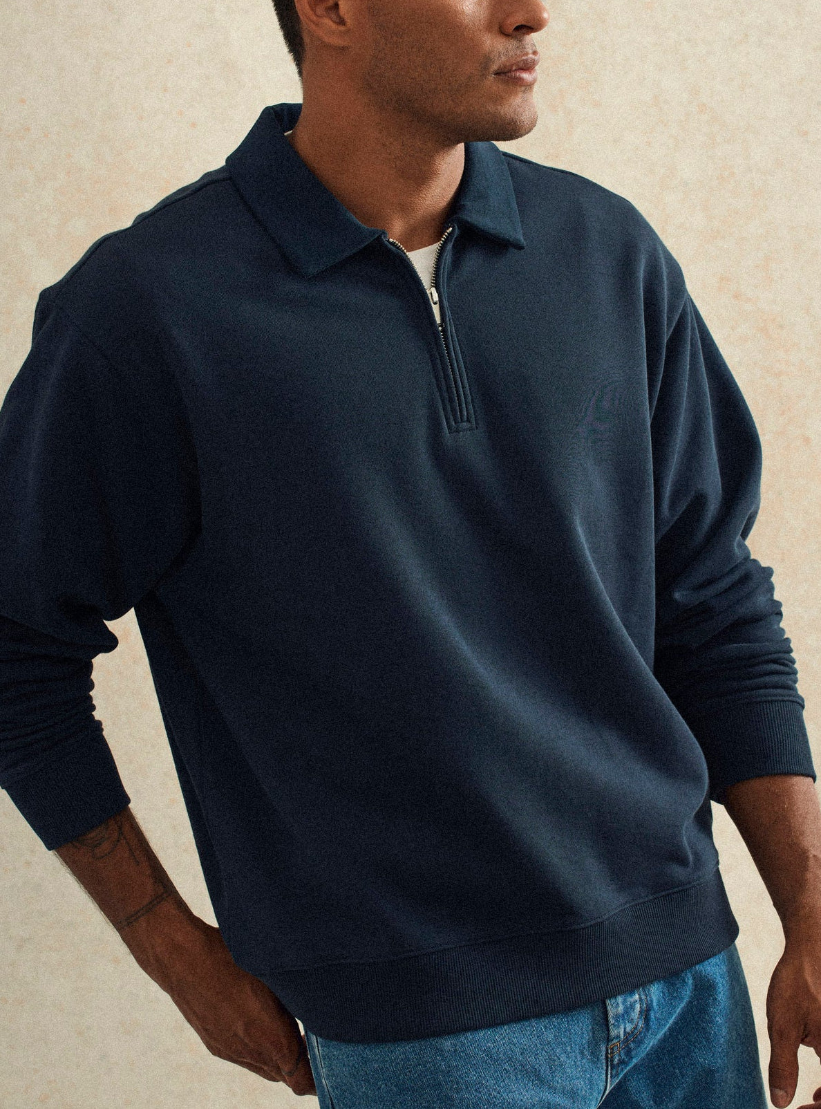 Sweat Edgar Navy-1