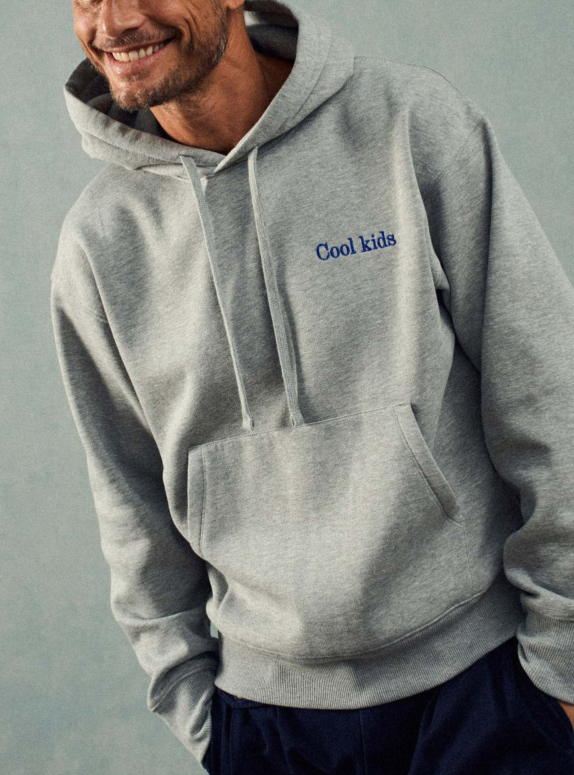 Timothée Mixed Grey Sweatshirt-1