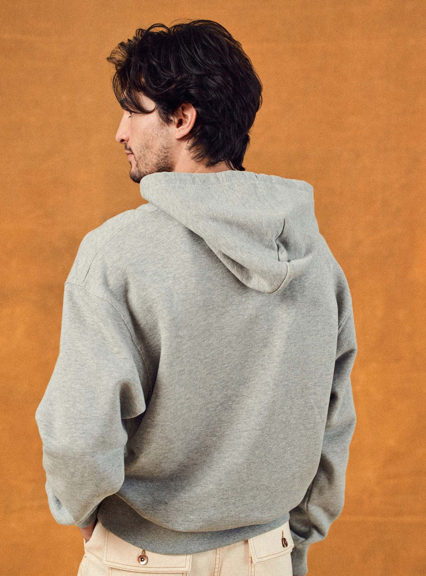 Sweat Hood Gris/Hills