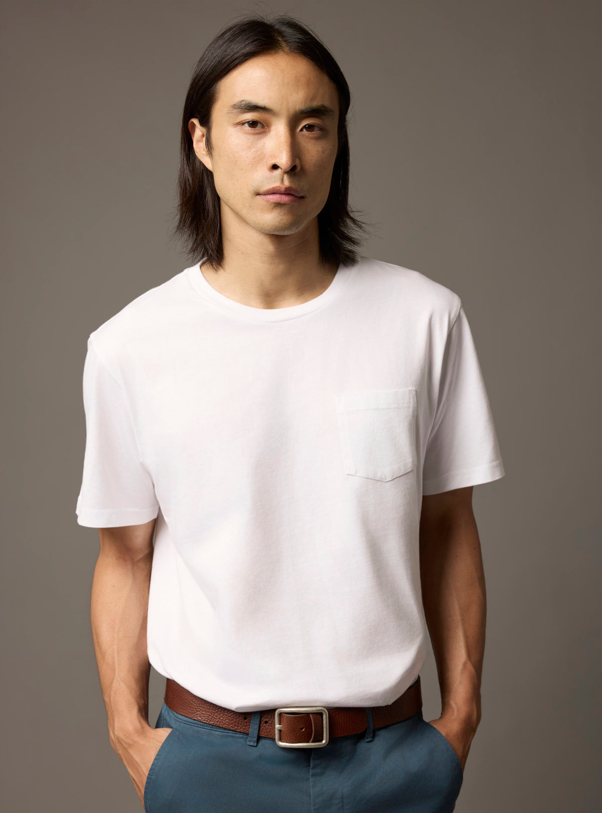 T-shirt Mitch Blanc