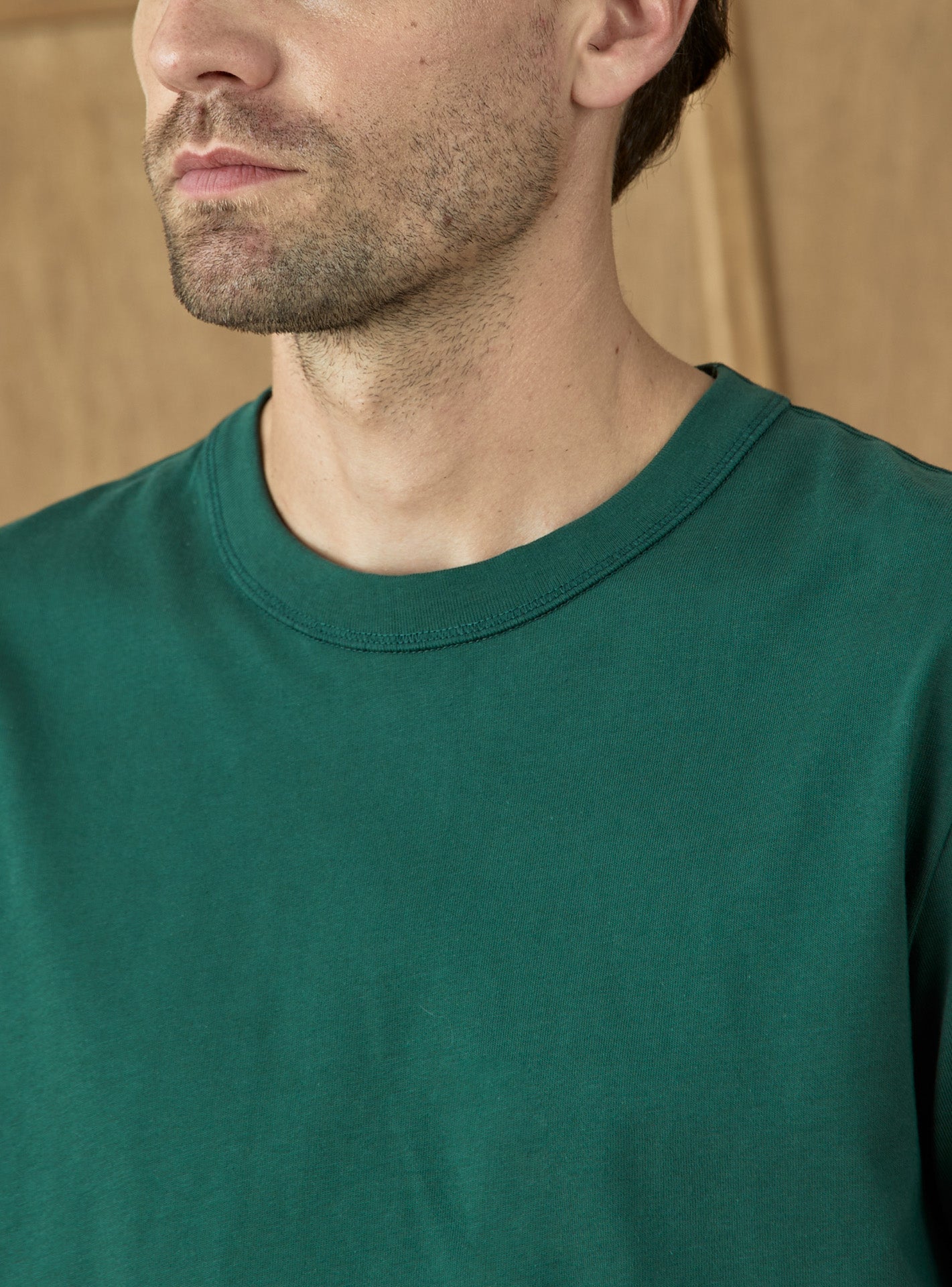 T-shirt Basile Off Green-4