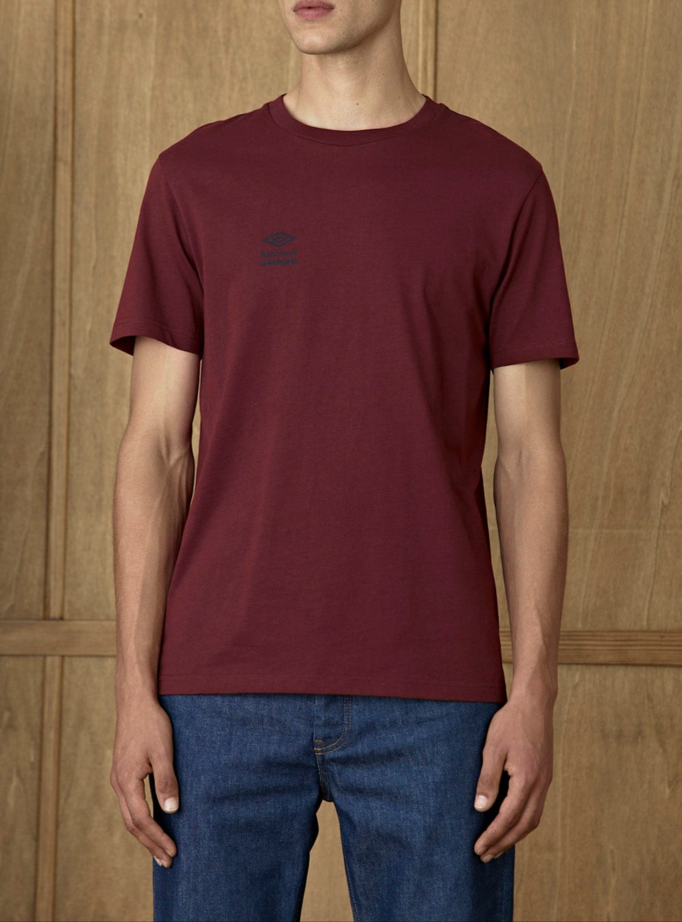 T-shirt Leeds Bordeaux | Umbro x Balibaris-4