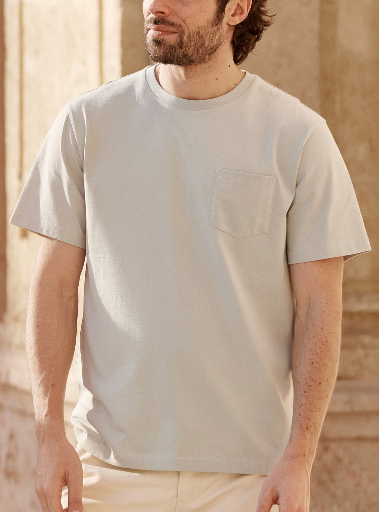 T-Shirt Mitch Givre