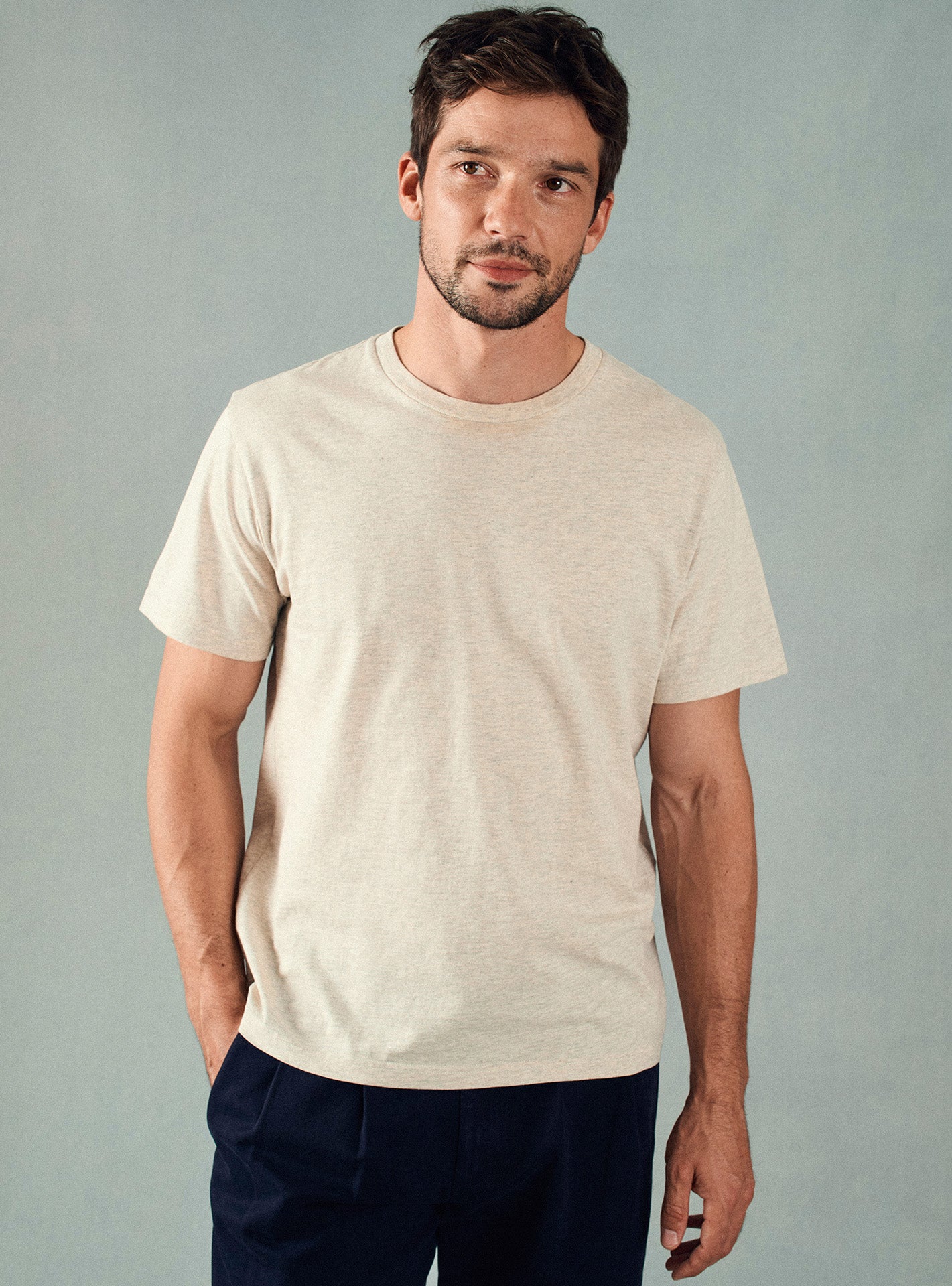 T-Shirt Tim Mixed Beige