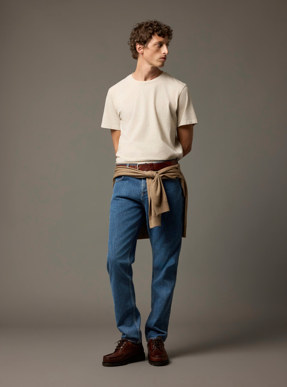 T-Shirt Tim Mixed Beige