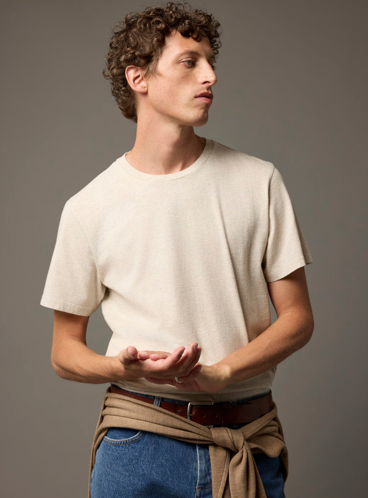 T-Shirt Tim Mixed Beige