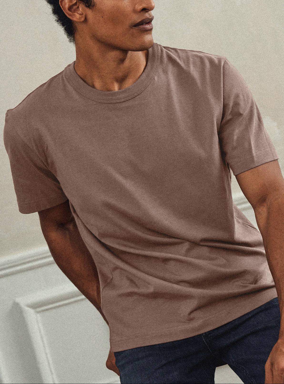 T-shirt Basile Havane