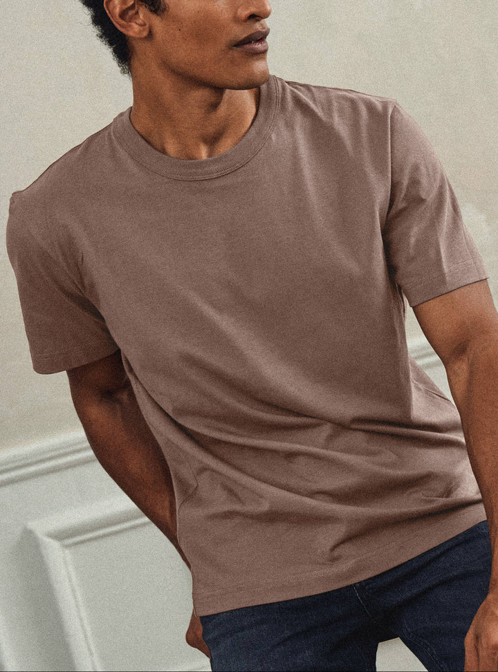 T-shirt Basile Havane