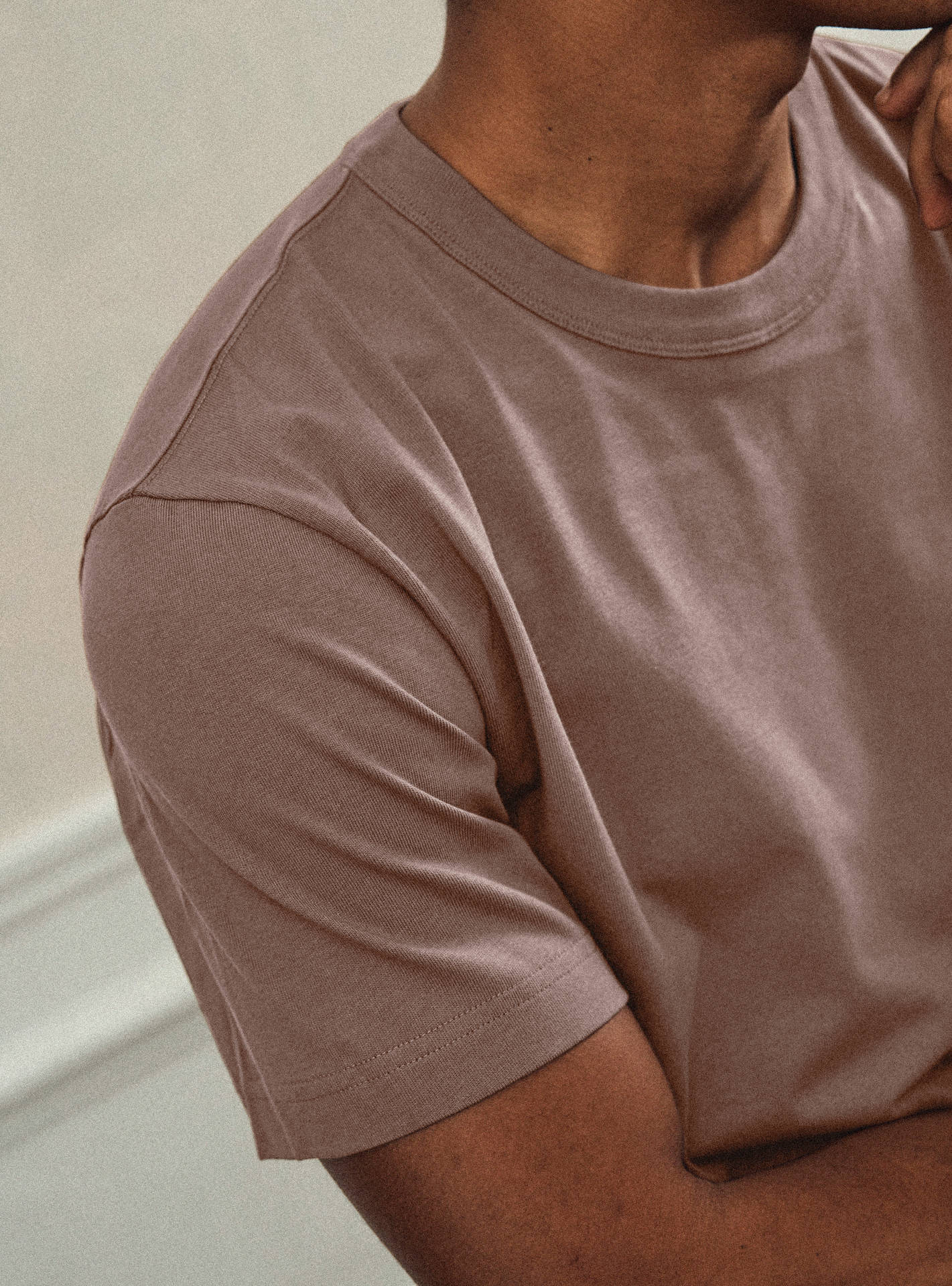 T-shirt Basile Havane-2