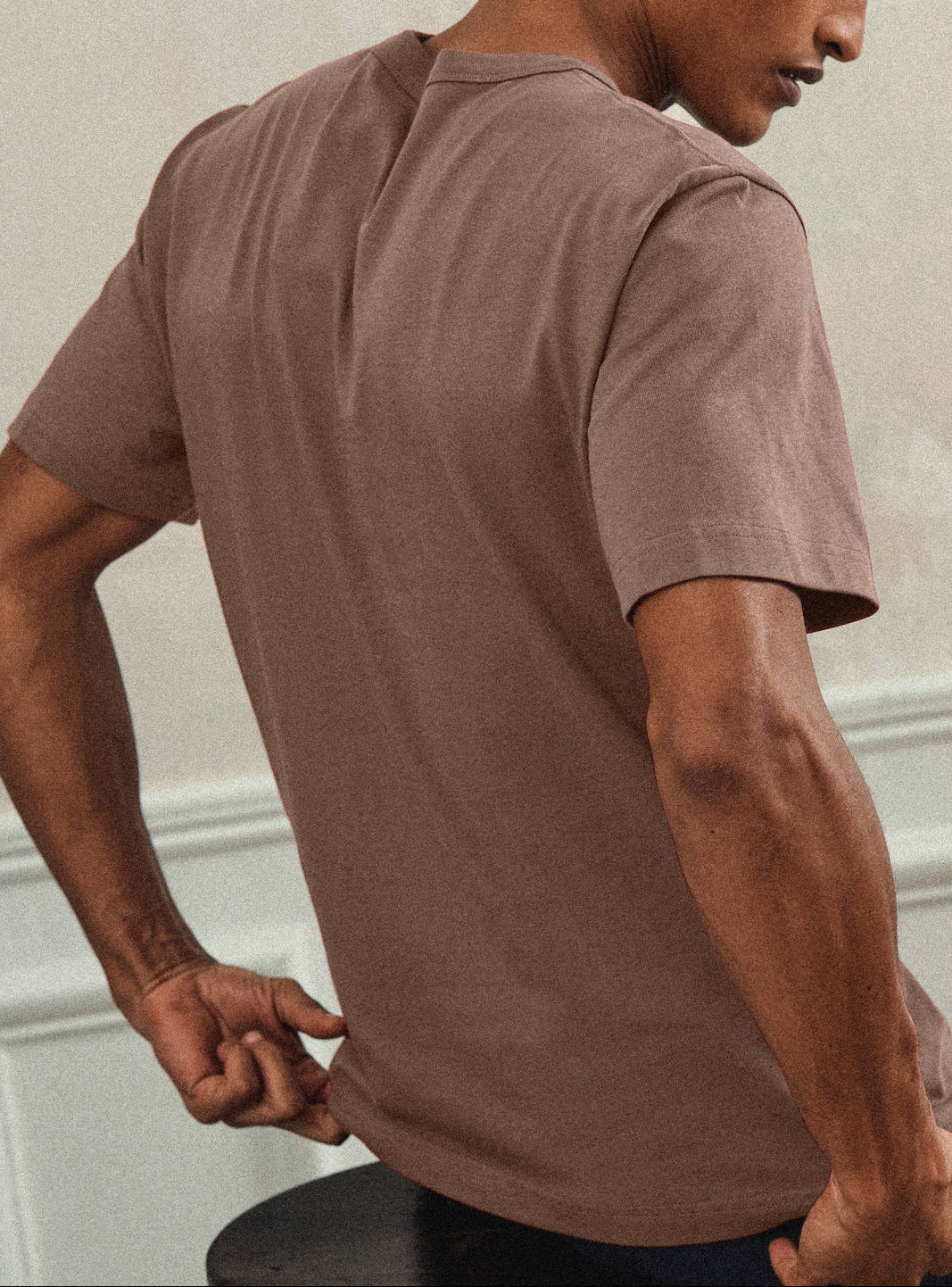 T-shirt Basile Havane