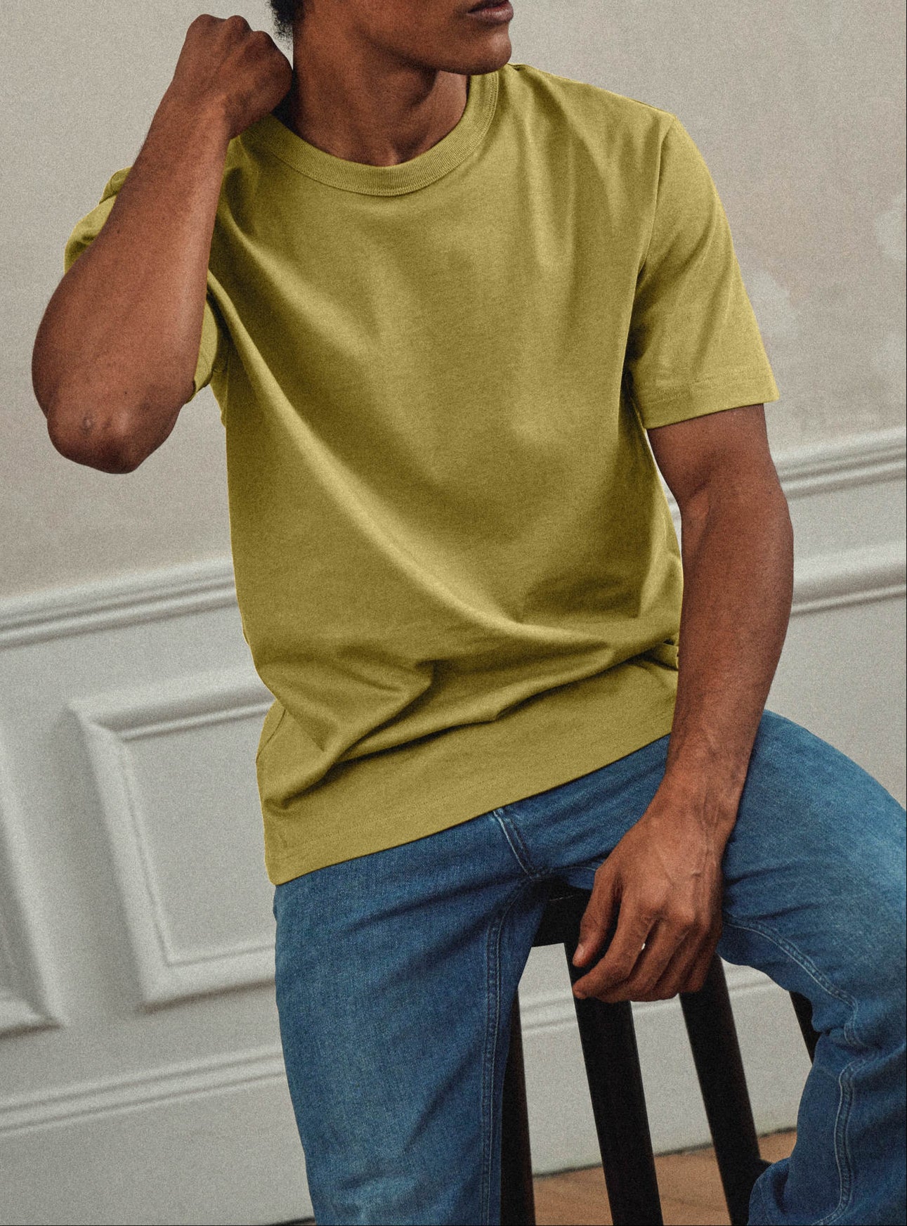 Basile Olive T-shirt-1