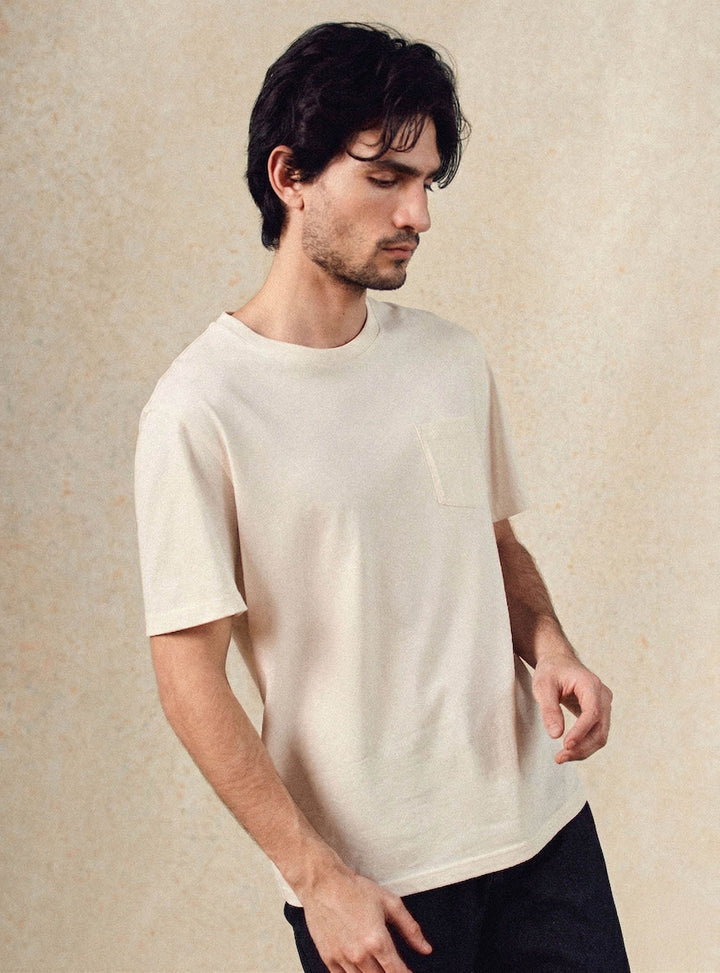T-shirt Mitch Crème