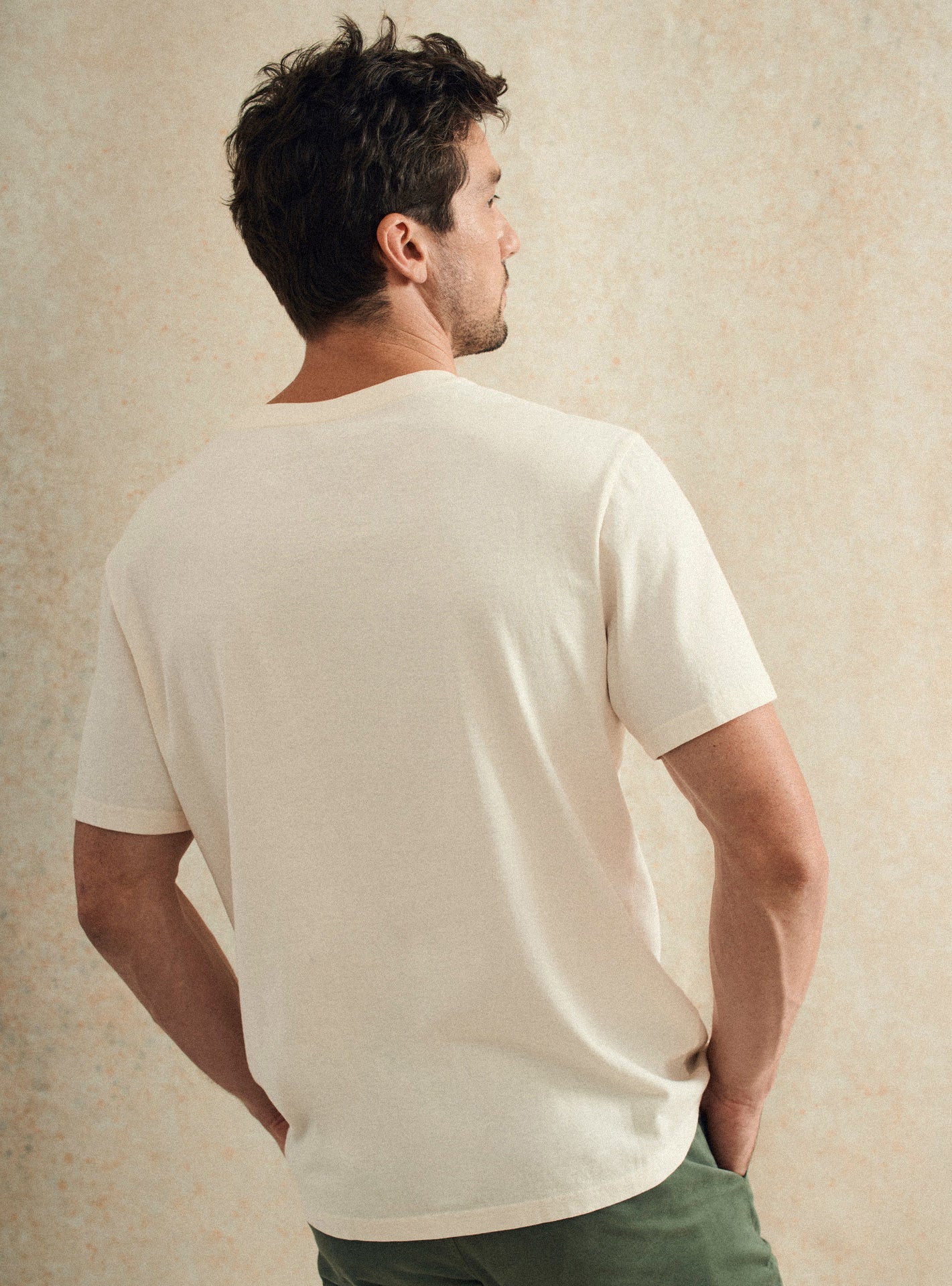 T-shirt Mitch Crème