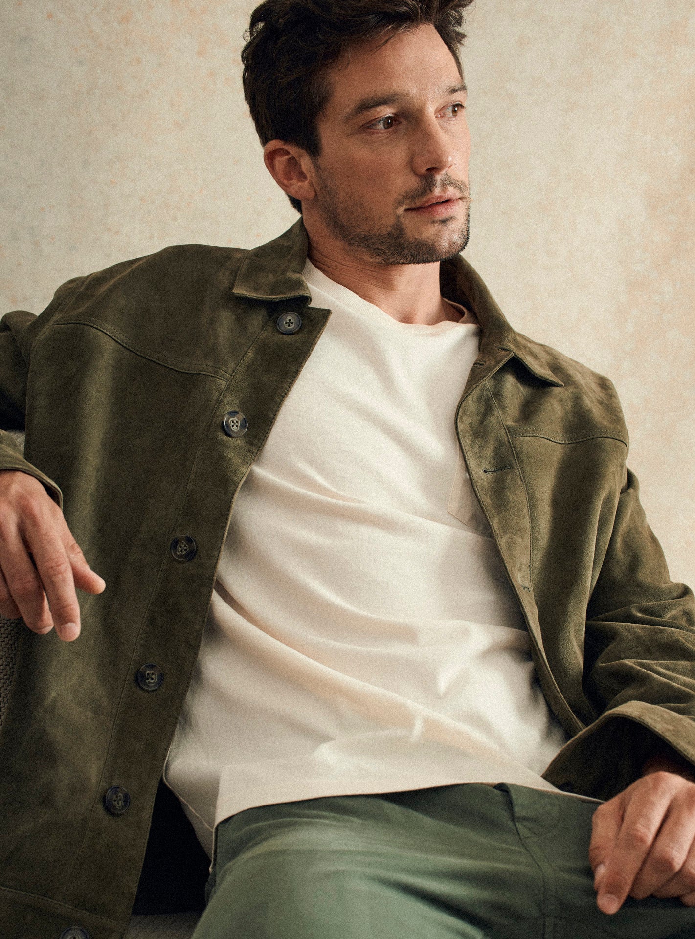 T-shirt Mitch Crème