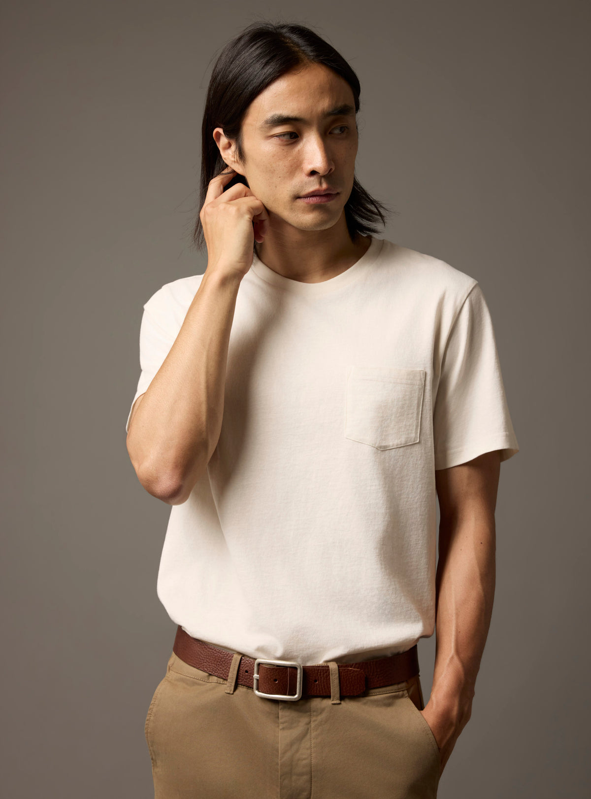 T-shirt Mitch Crème