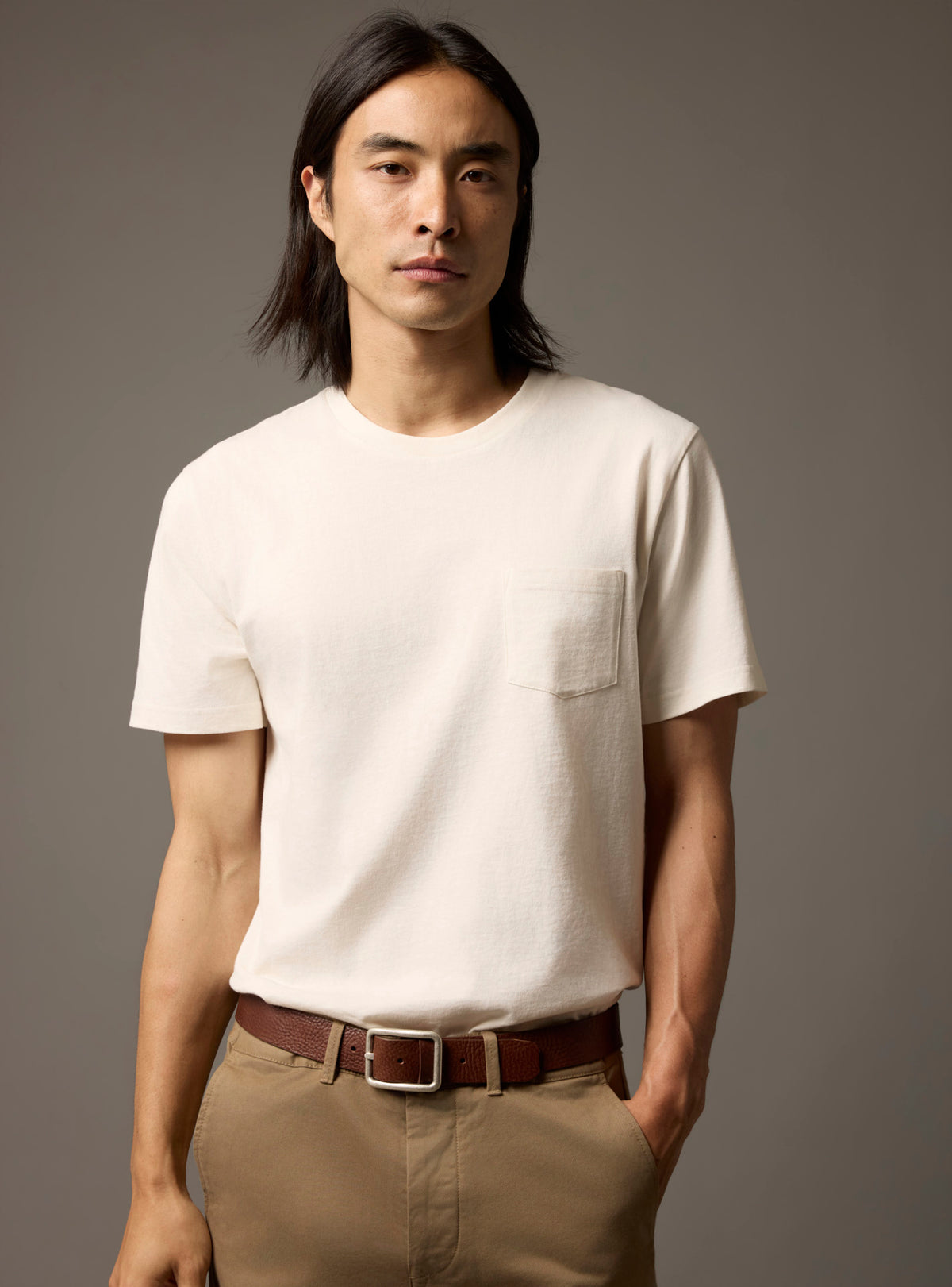 T-shirt Mitch Crème
