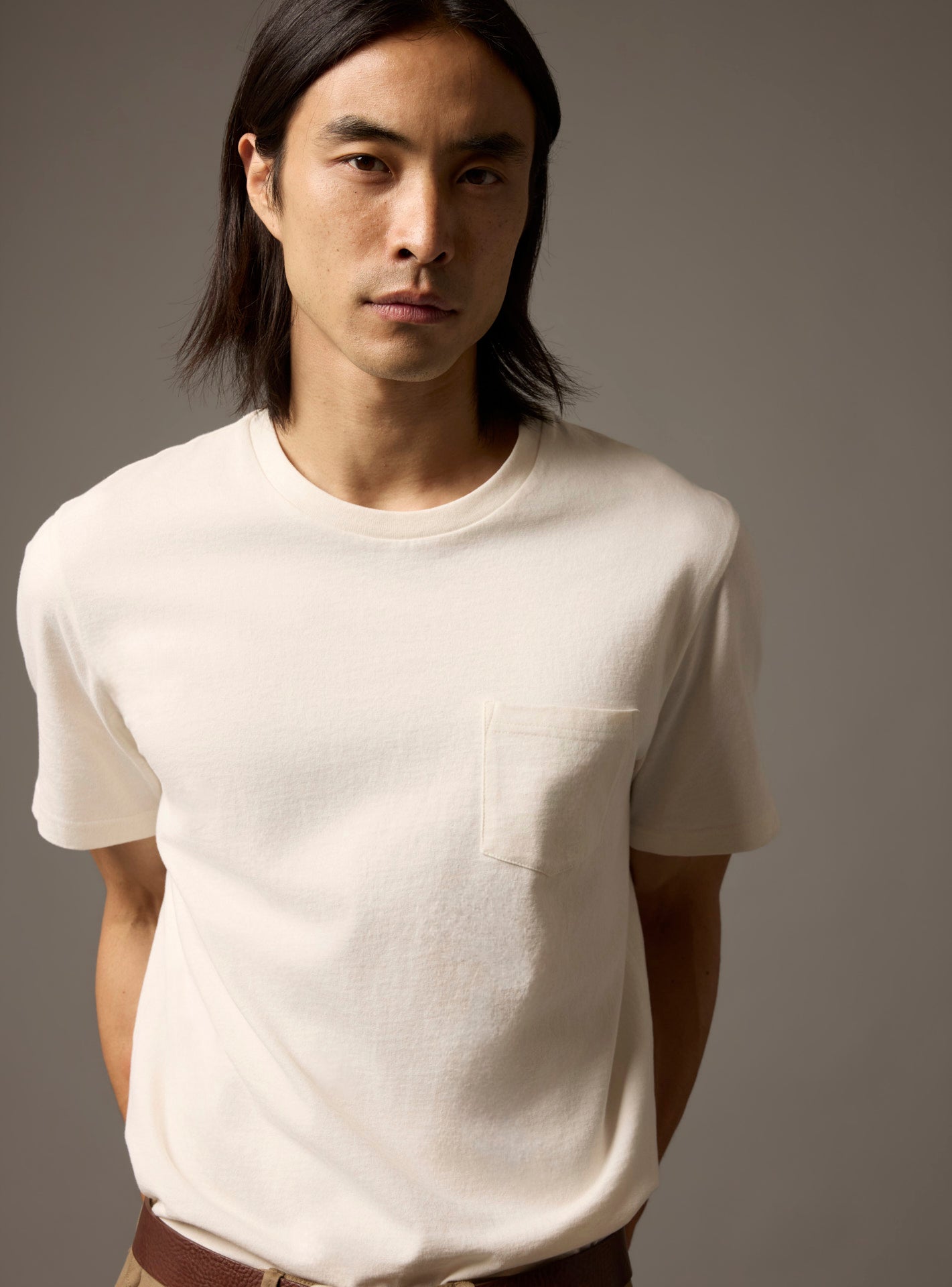 T-shirt Mitch Crème-4