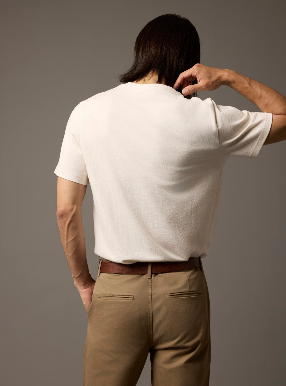 T-shirt Mitch Crème-3