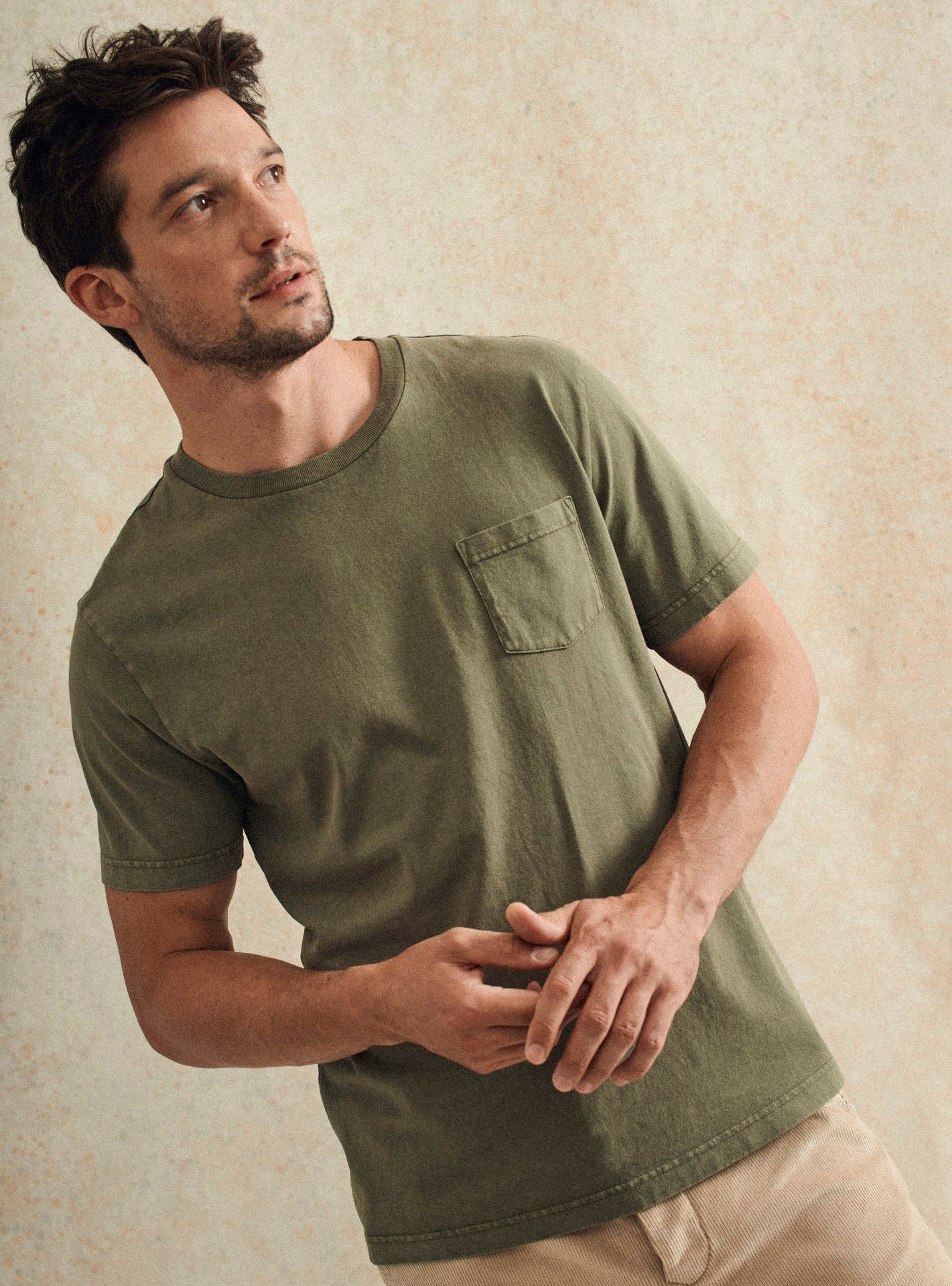 T-shirt Mitch Khaki