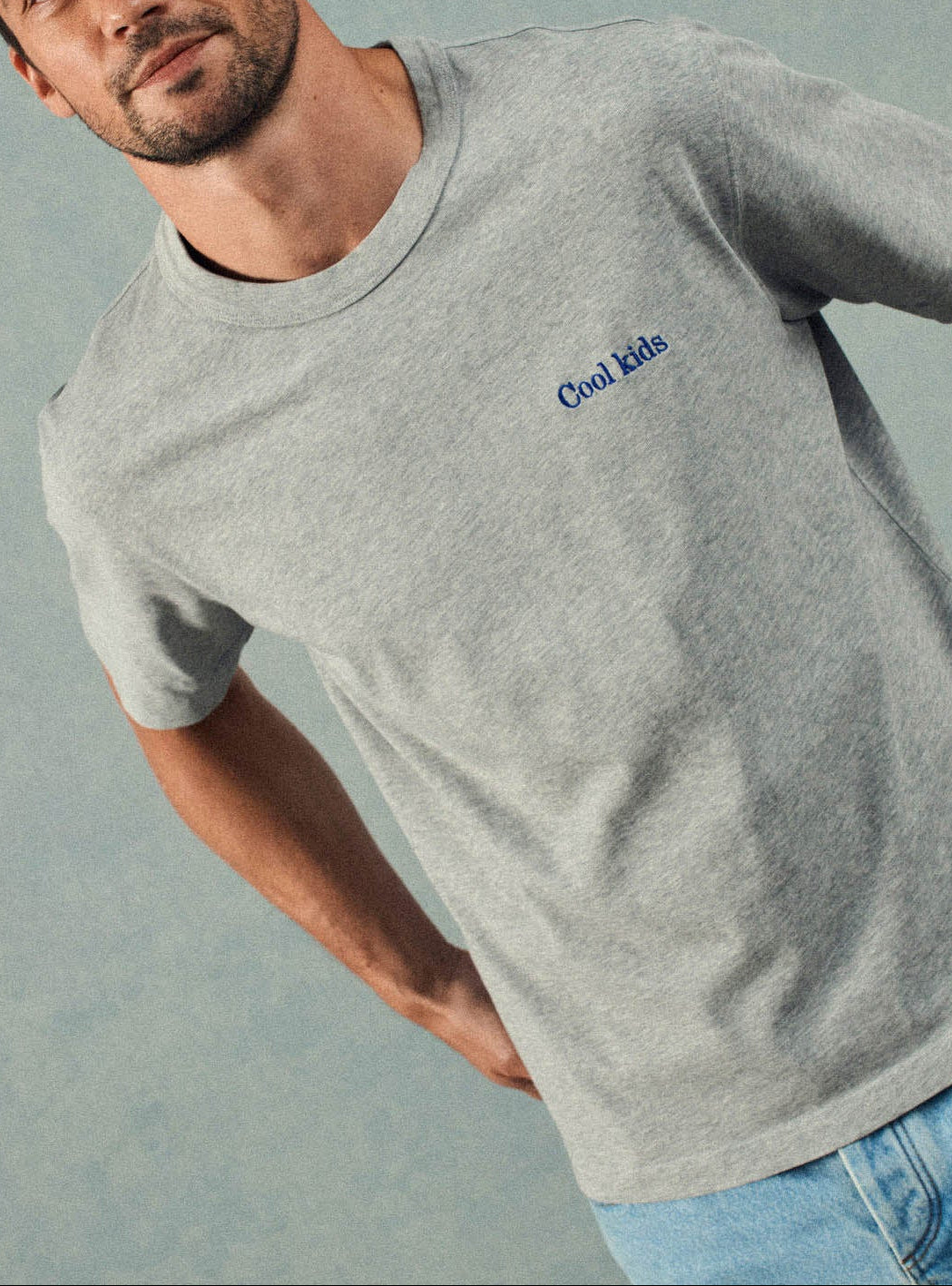 T-shirt Bruno Mixed Grey-1