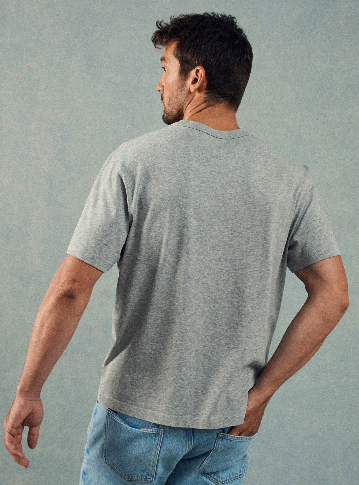 Bruno Mixed Grey T-shirt-4