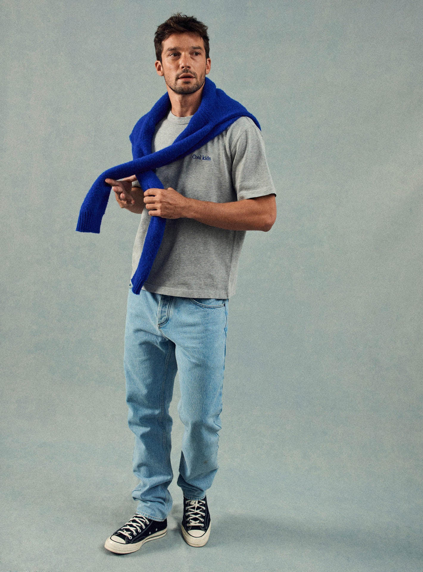 Bruno Mixed Grey T-shirt-5