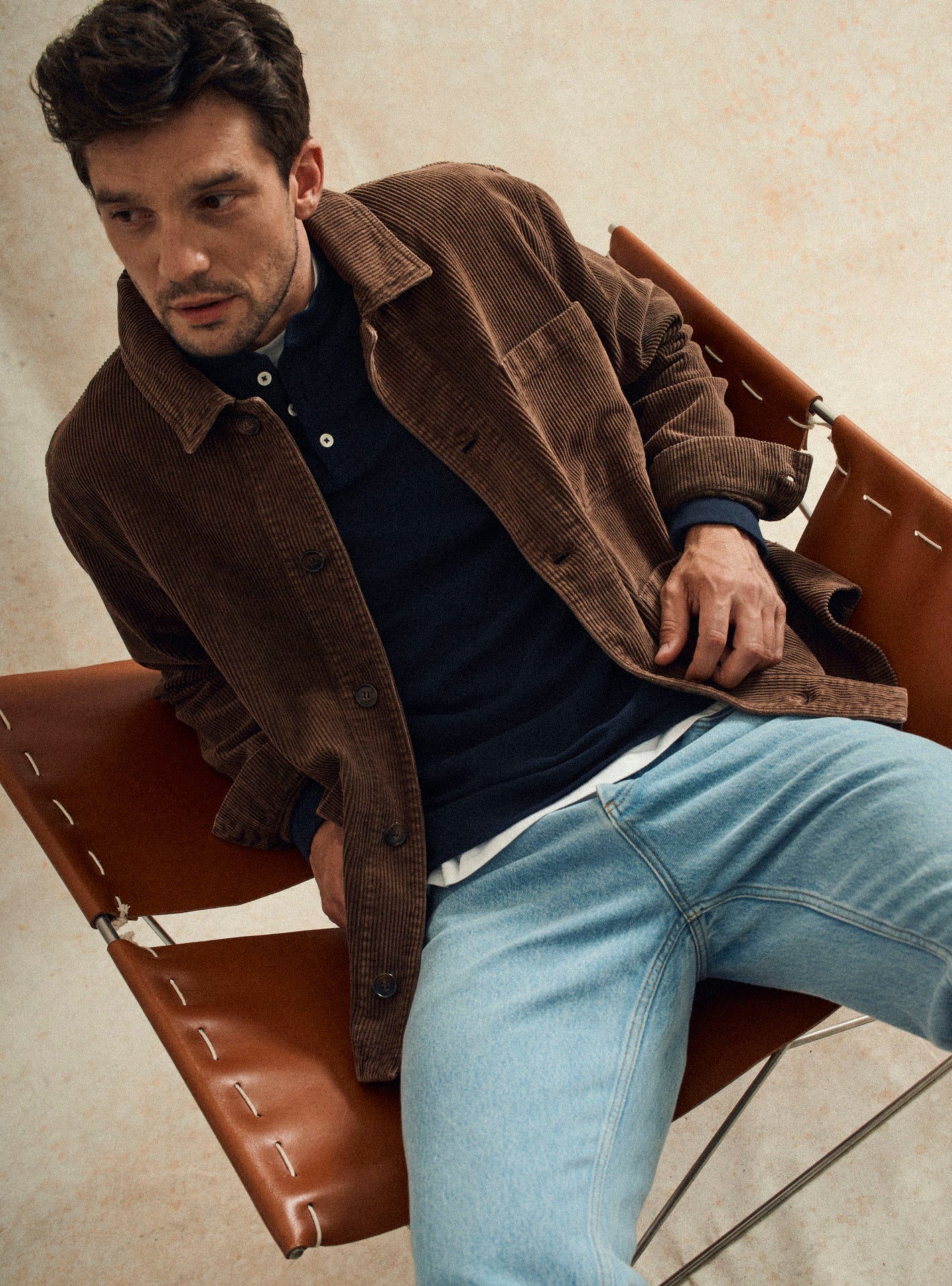 T-shirt Gabin Navy-5