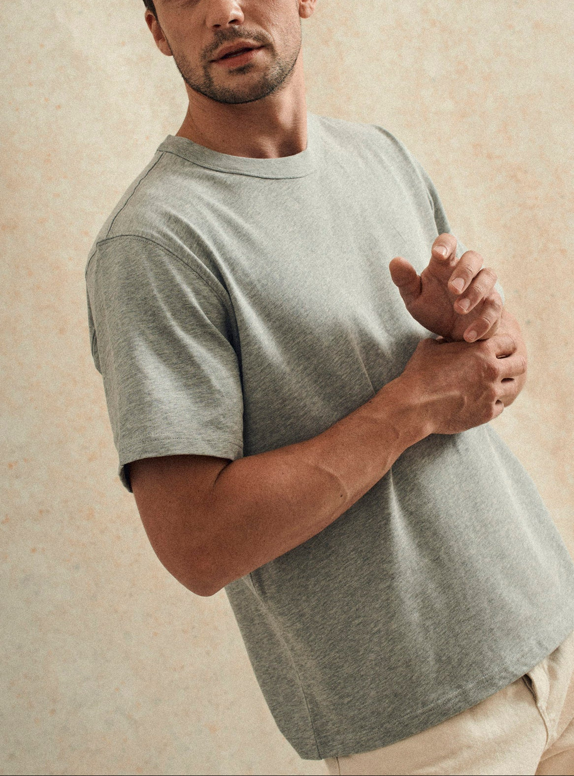 T-shirt Bruno Mixed Grey-1