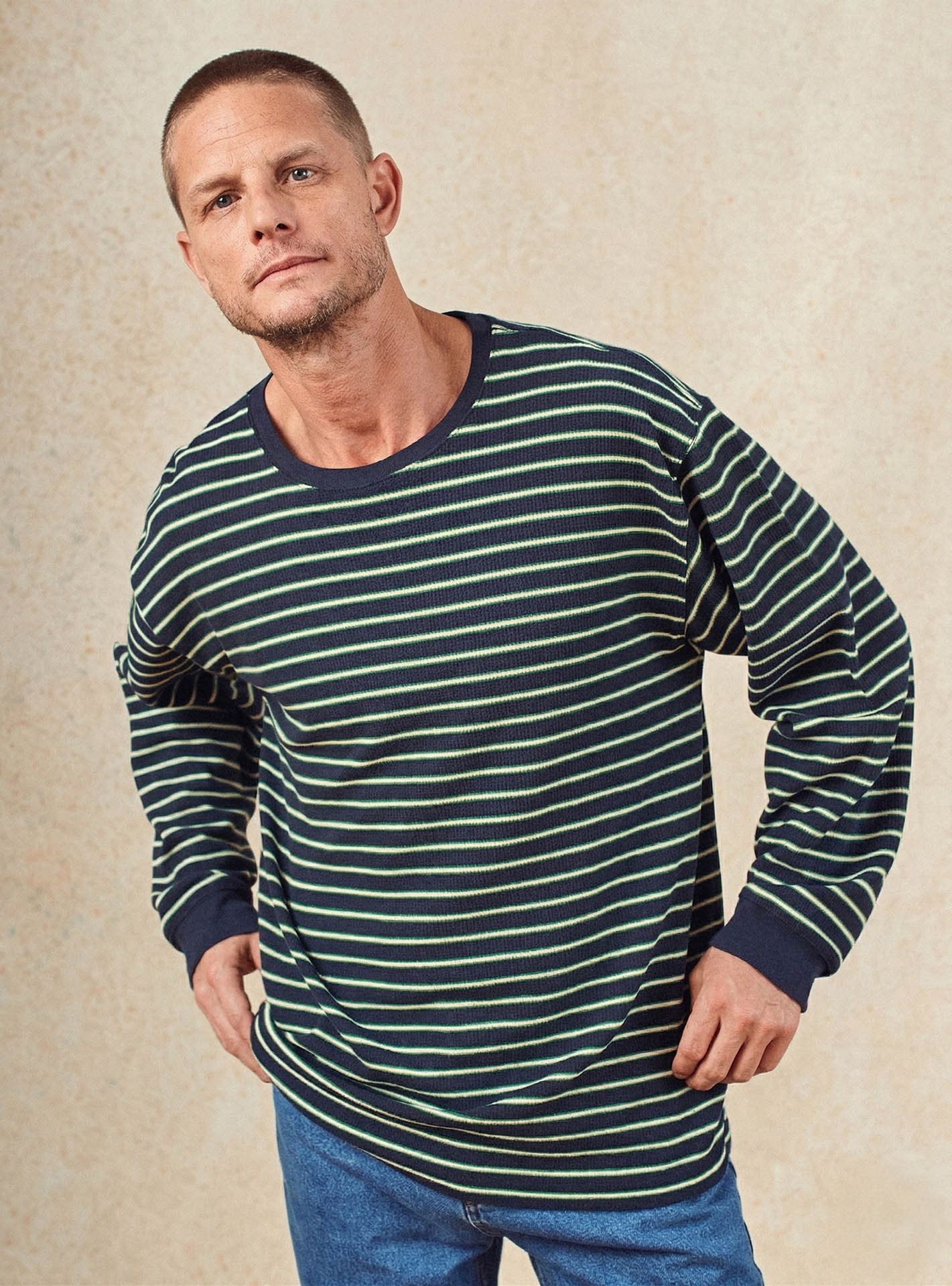 T-shirt Jacob Navy/Hills-1