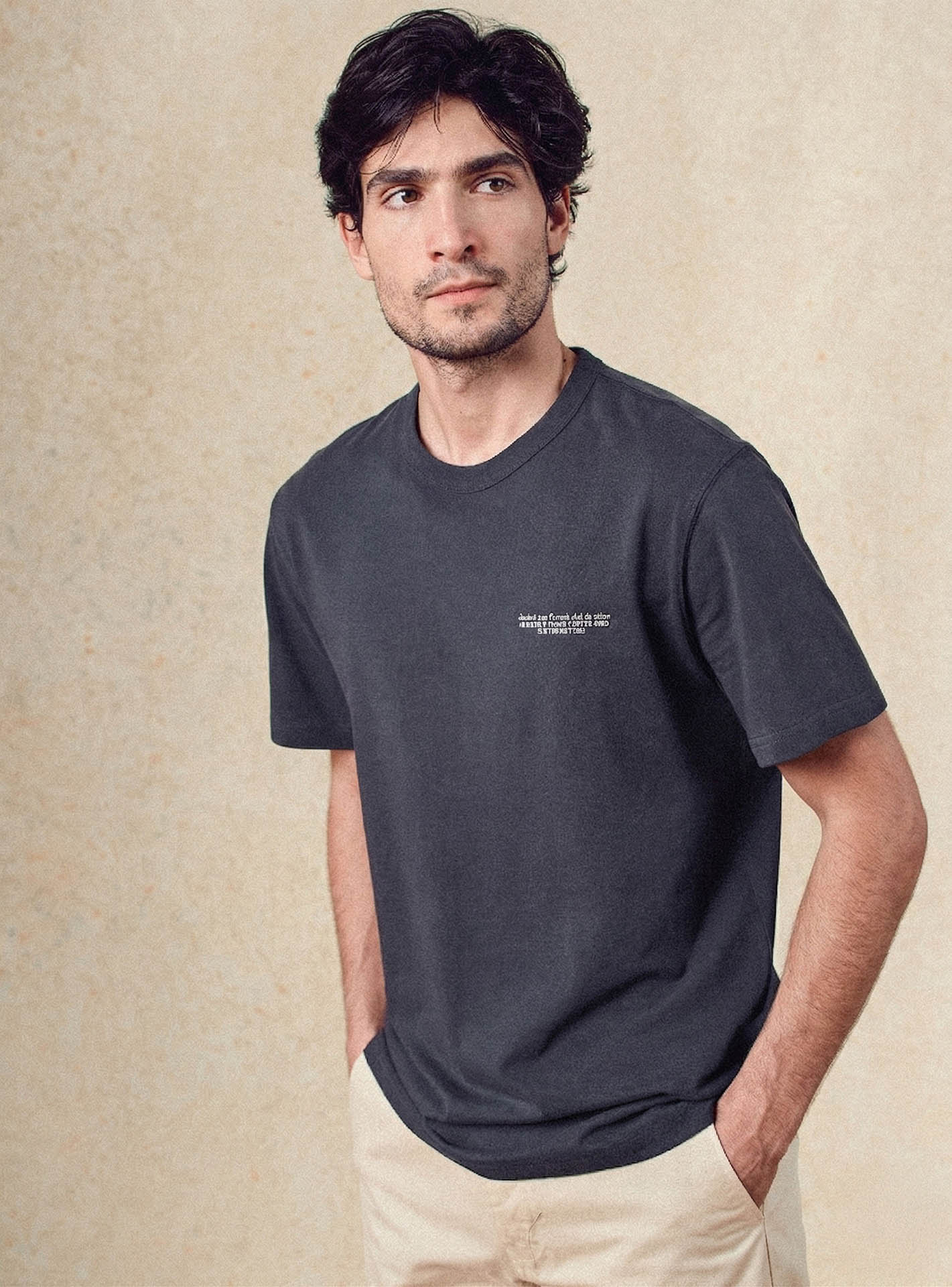 Louis Navy T-shirt-1