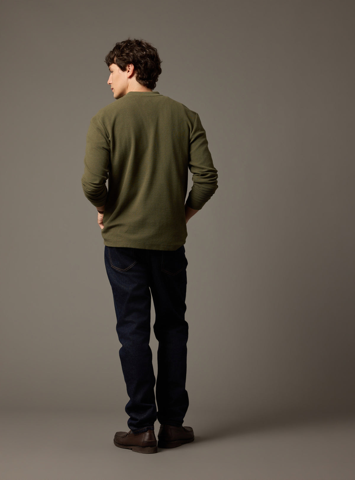 T-shirt Gabin Dark Khaki