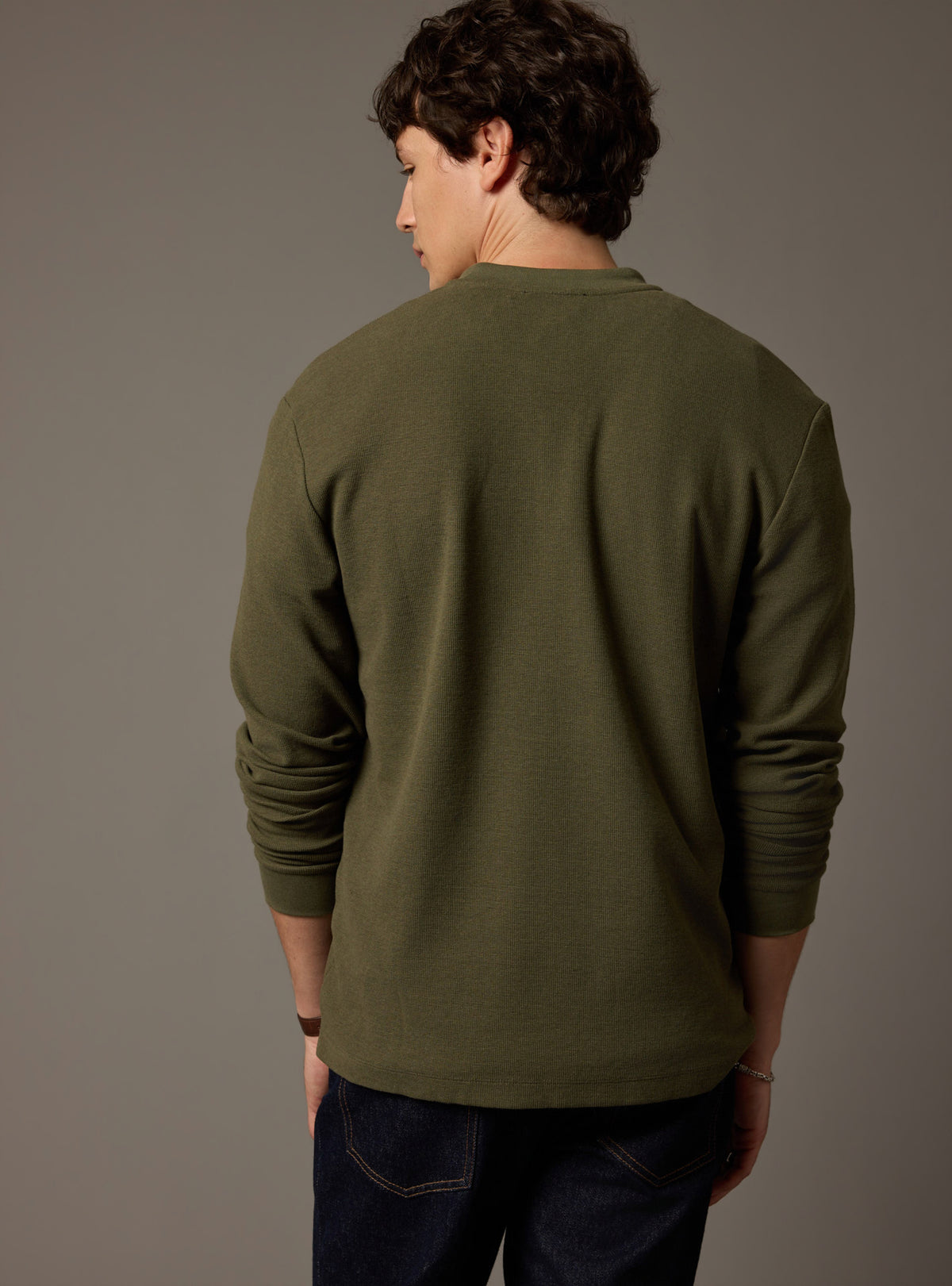T-shirt Gabin Dark Khaki-4
