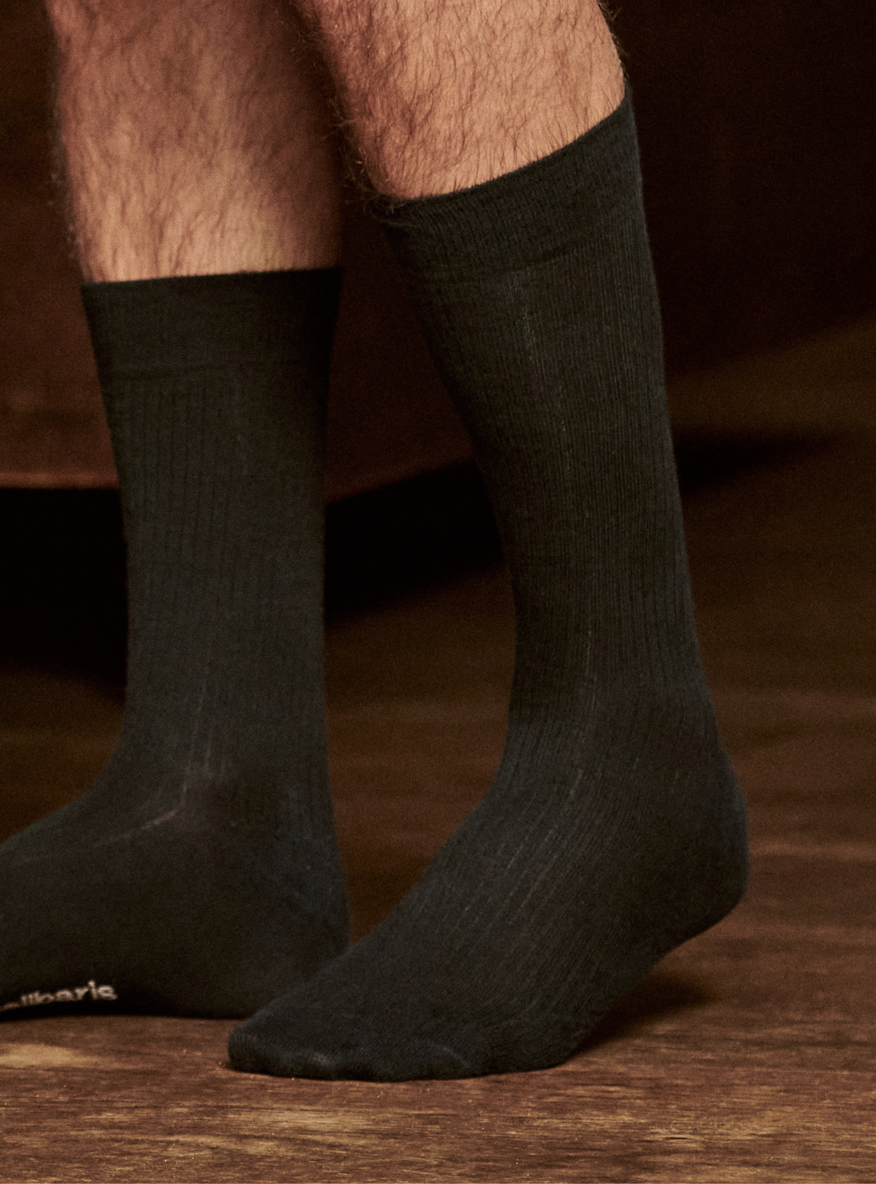 Chaussettes Barnabé Navy-2