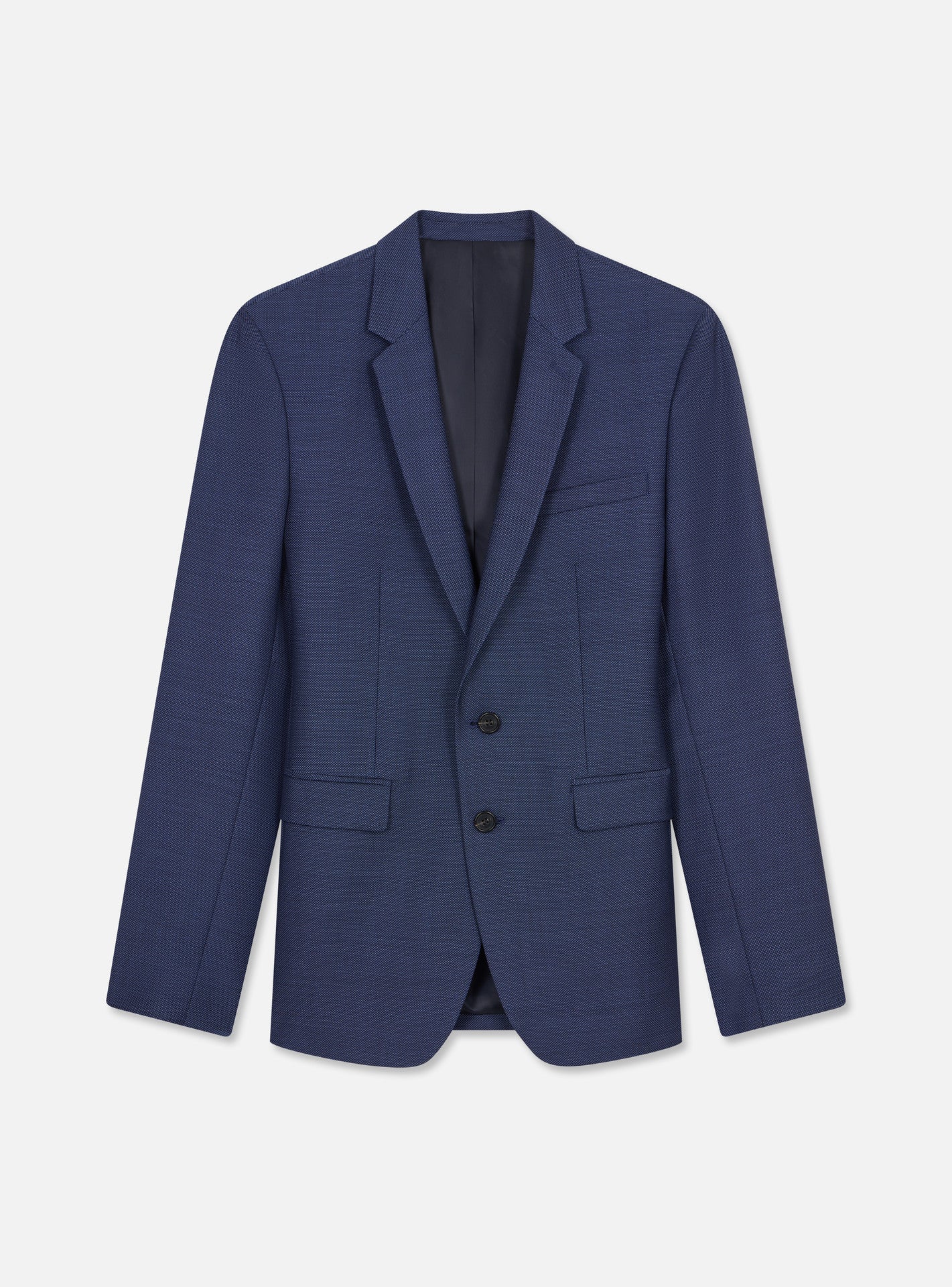 Veste de Costume Caviar Blue Melanged-5