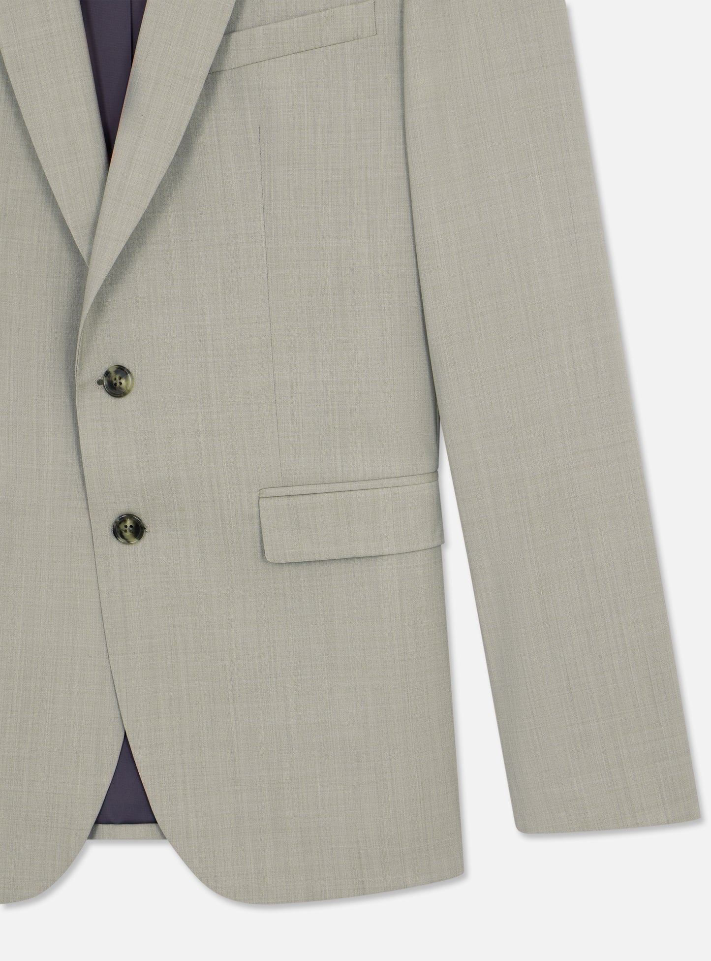 Veste de Costume Gekko Beige Melange