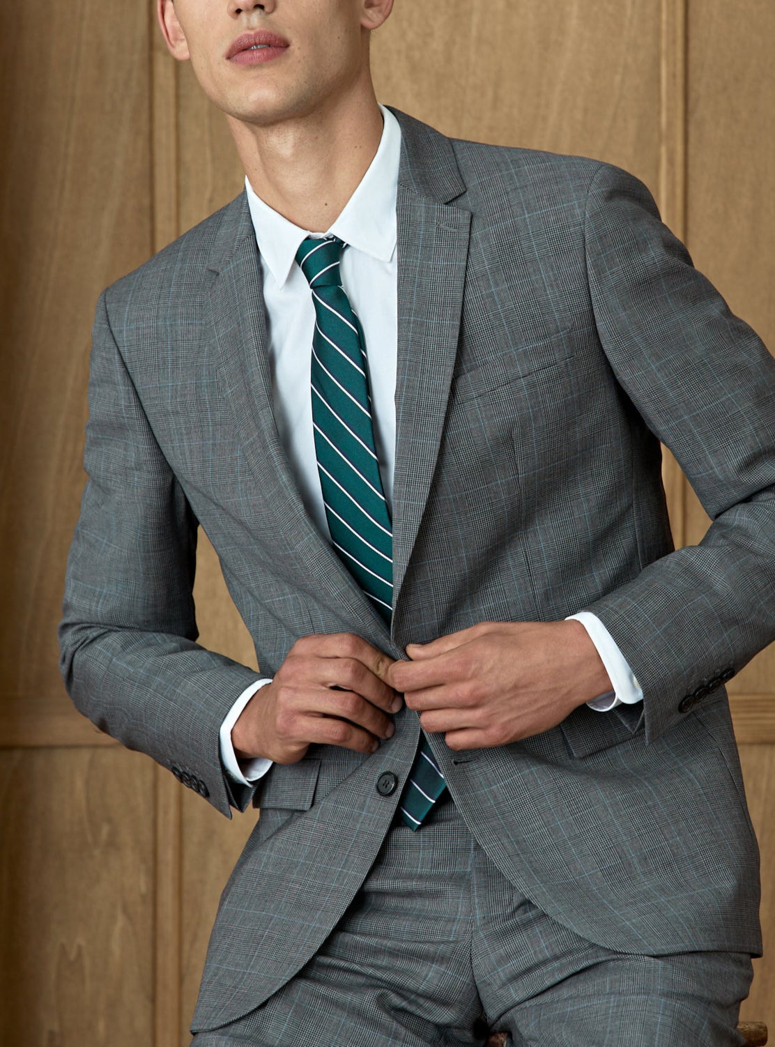 Gekko Gray Suit Jacket Balibaris – Balibaris EU