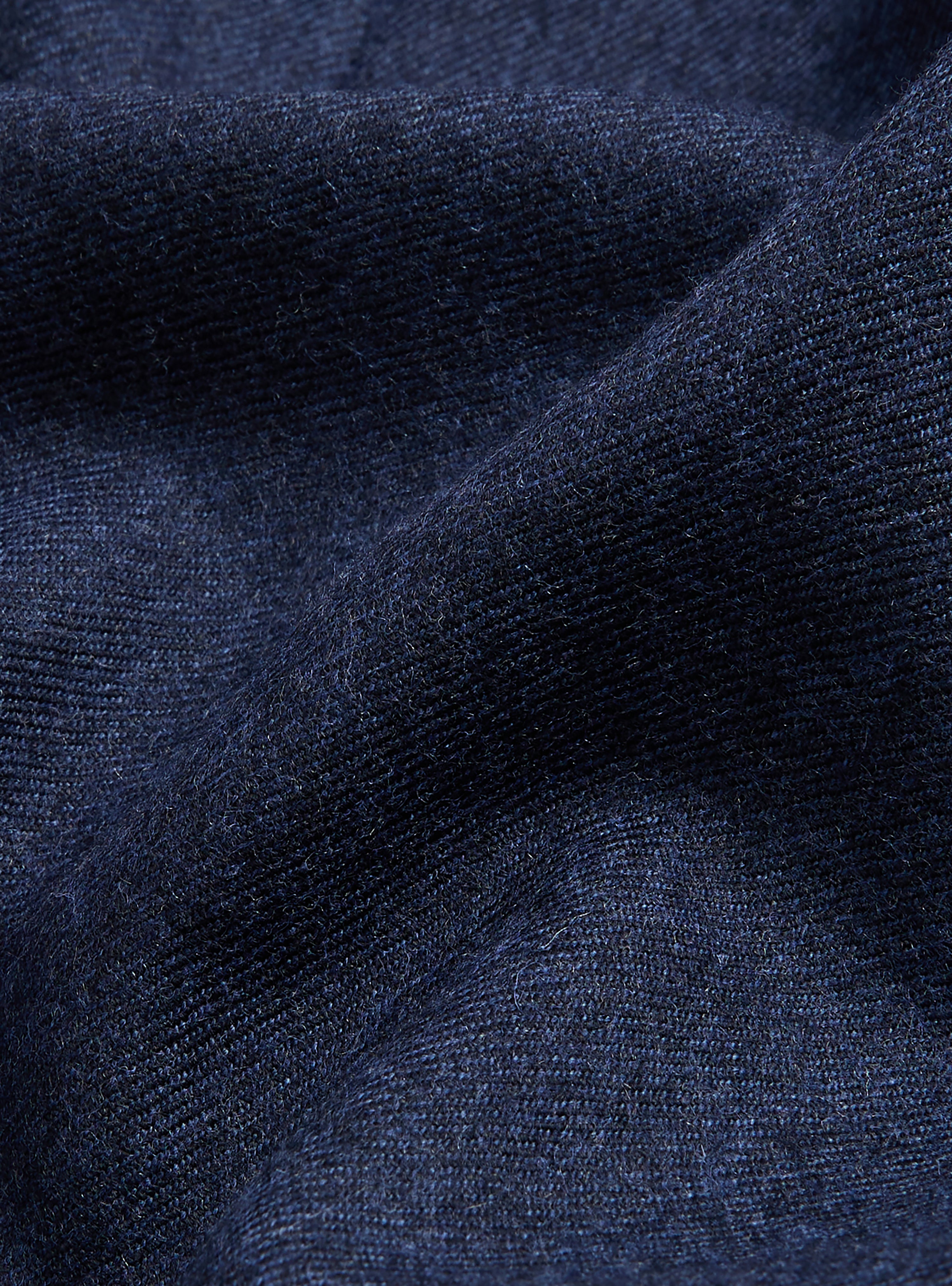 Navy Flannel Suit Jacket-7